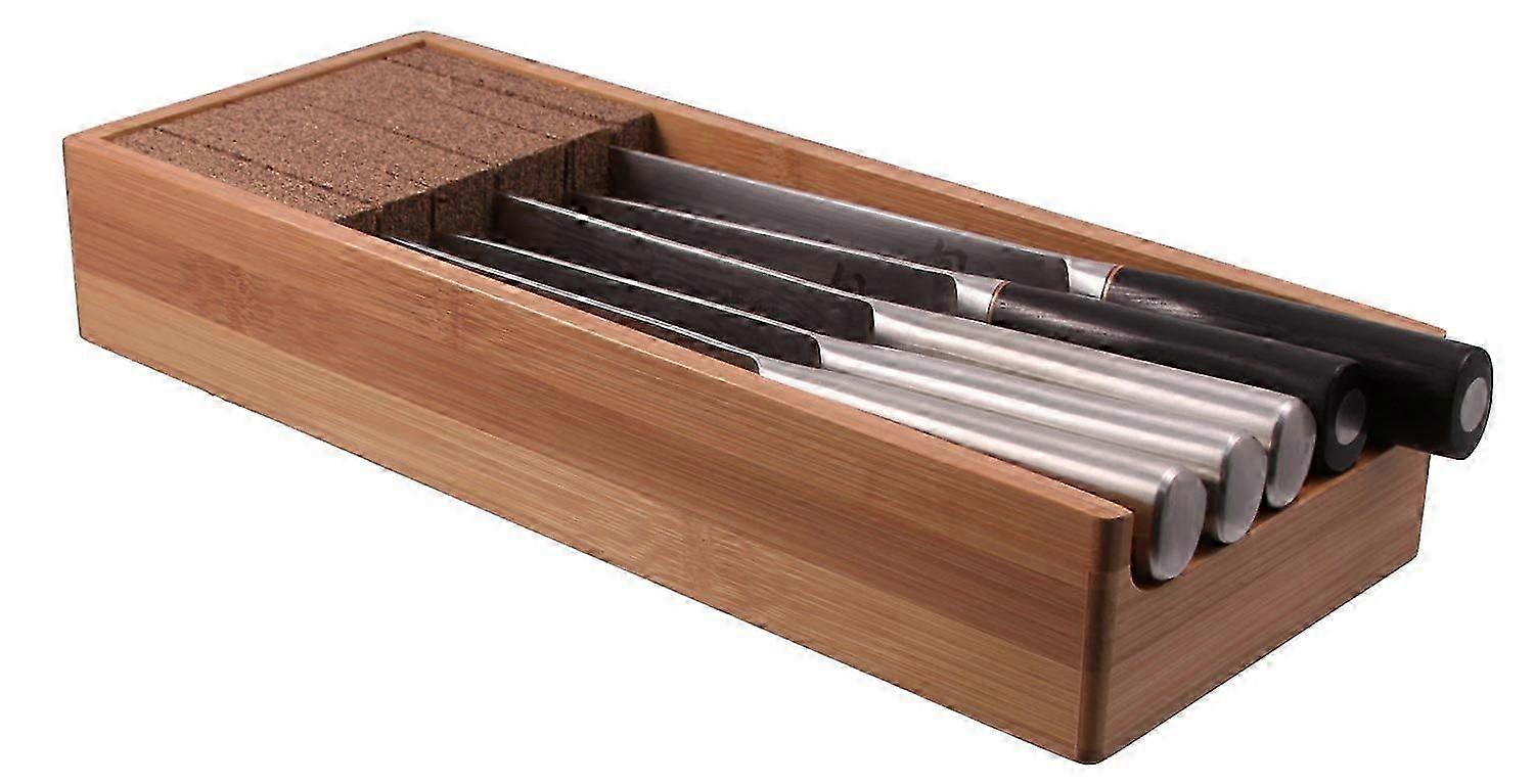 Space-saving knife drawer organizer in-drawer storage insert for easy access and organization 2025
