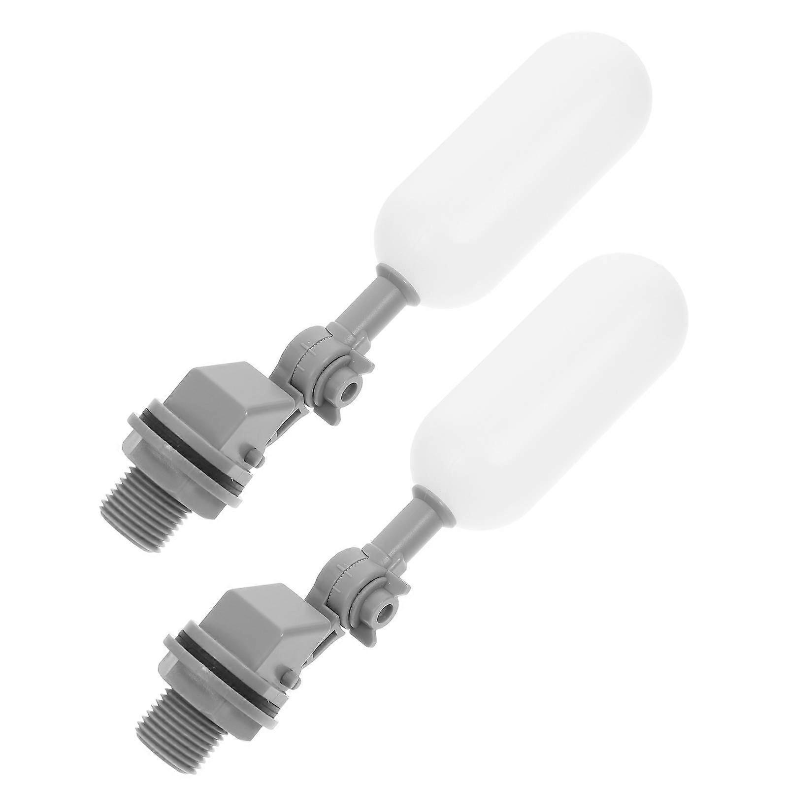 Aquarium Plastic Float Valve Adjustable Flow Valve 4Pcs for Water Level Control