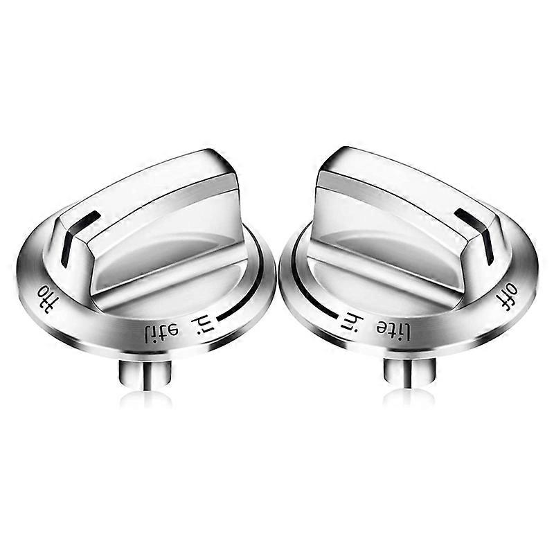 2 Pack Upgrade 5304525746 Burner Knob for ,Gas Range Knobs