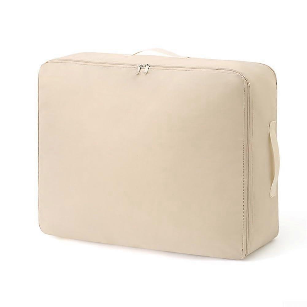Self Sealing Corner Compression Bags For Duvets And Clothes Storage Oatmeal Oversized Maximizing Space