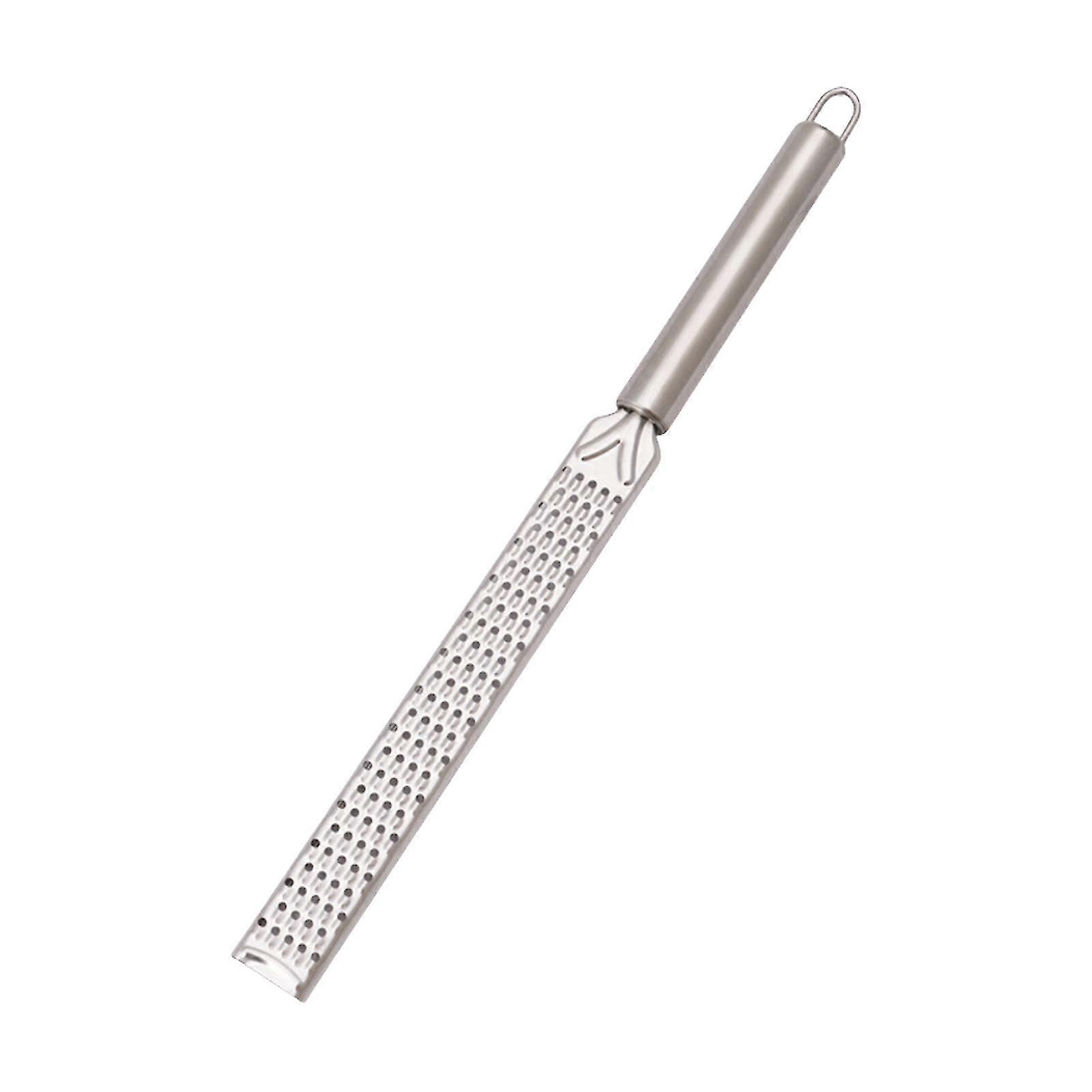 Rectangle Stainless Steels Cheese Grater Hangable Lemon Peeler With Long Handle Manual Cheese Slicers Easy to Use