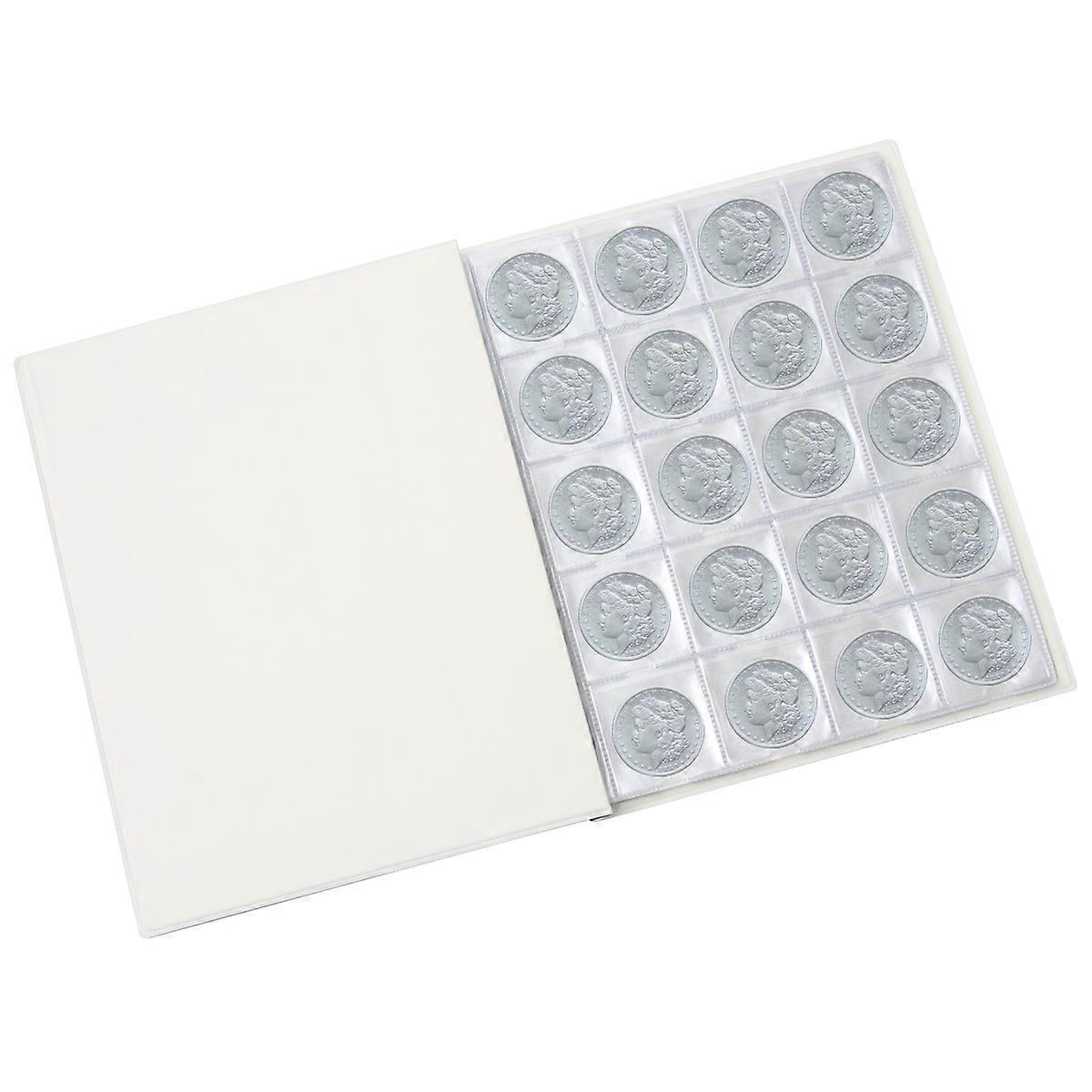 Collecting Coin Organizer Coin Holder for Display Blue Material