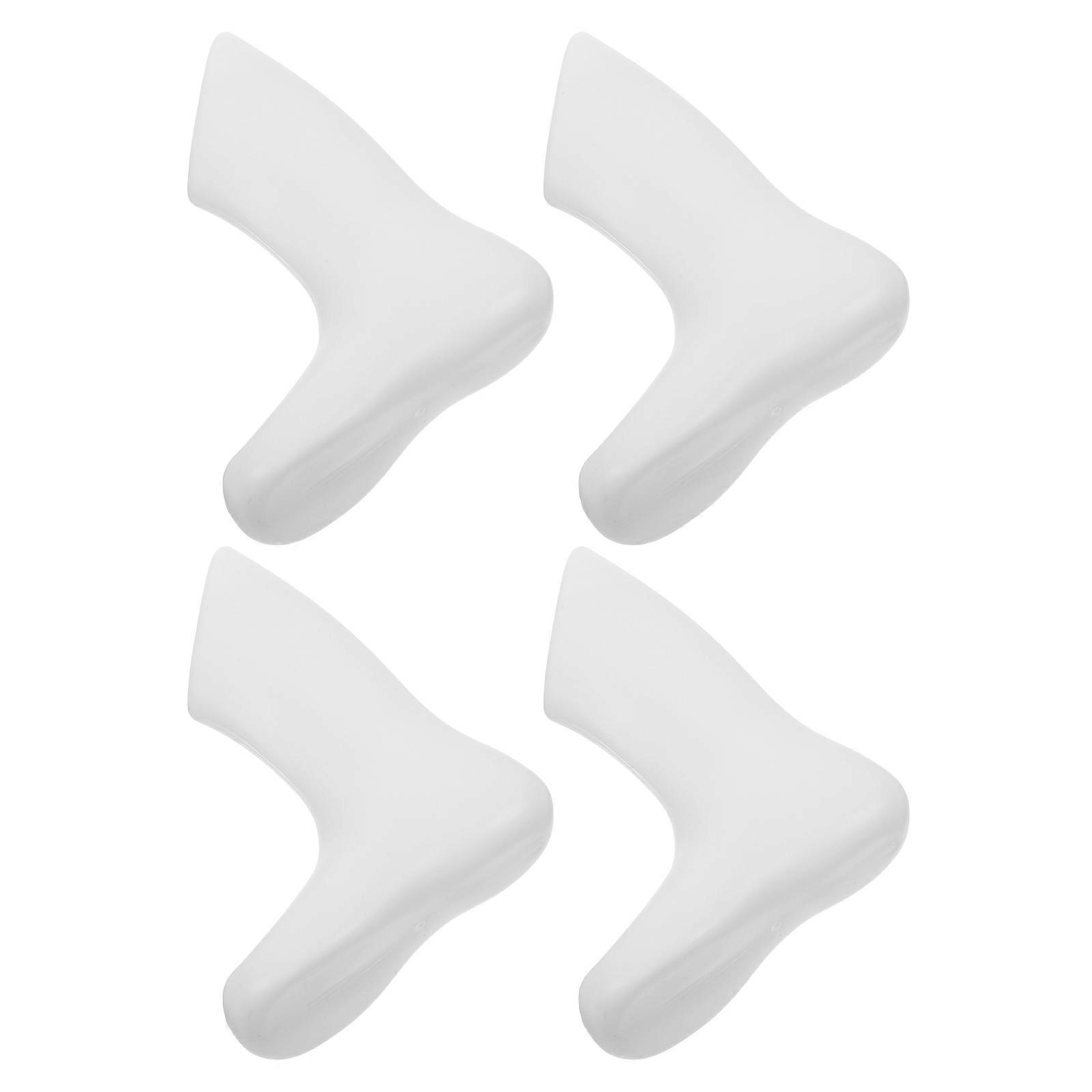 Plastic Sock Model Foot Mannequin for Display 8Pcs White Baby Socks