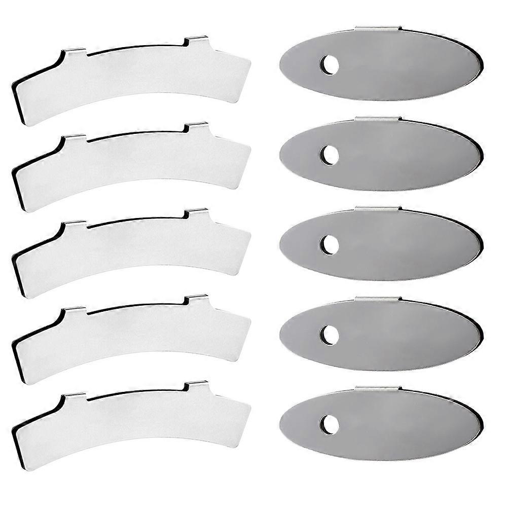 Mountain Bike Disc Anti-Scratch Adjustment Disc for 70Pcs Silver