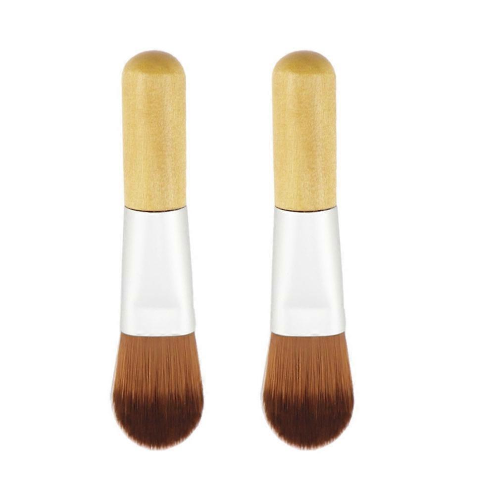 Makeup Mini Cosmetic Brush for Foundation Use 4Pcs Portable Set