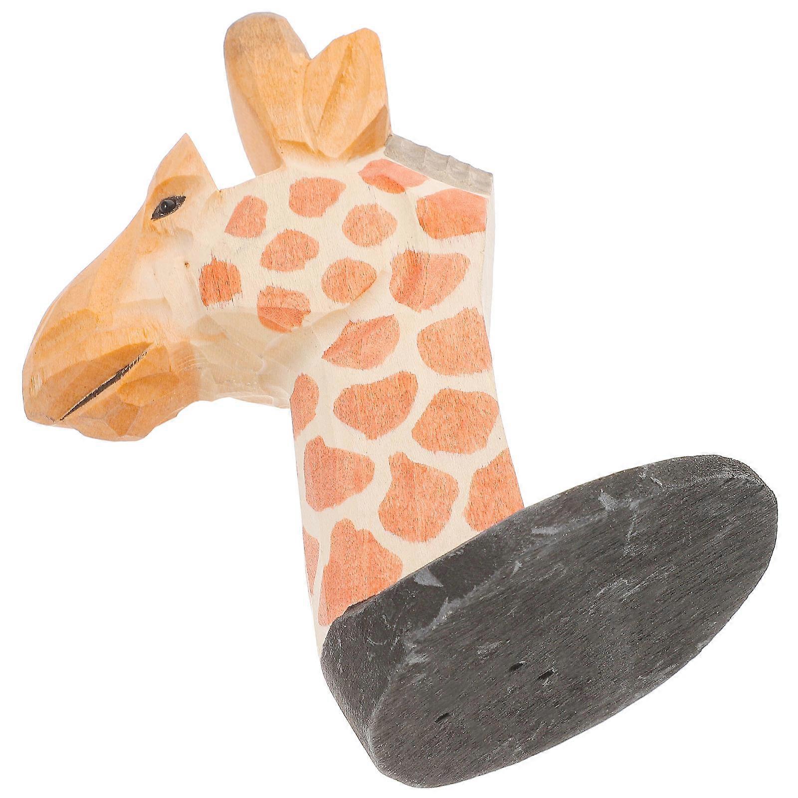 Wooden Glasses Rack Animal Shape Holder for Storage