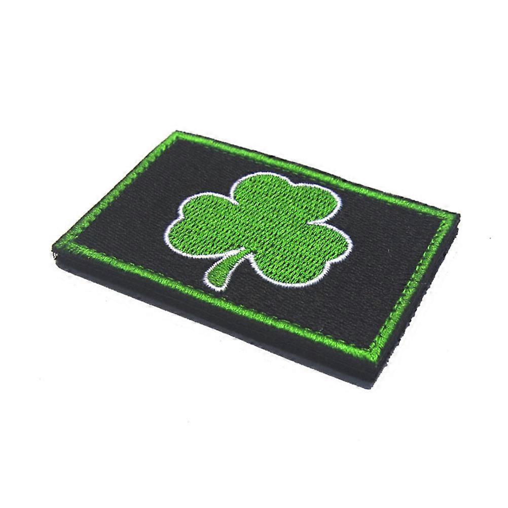 Adhesive Tape Fastener for Decoration with 3Pcs Shamrock Armband Patches