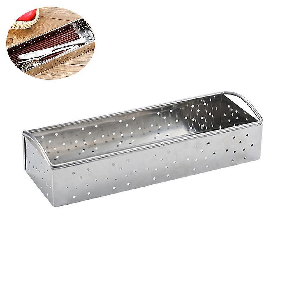Cutlery Holder Drying Rack Kitchen Utensil Holders Organize Store Stationery Rectangular 1Set