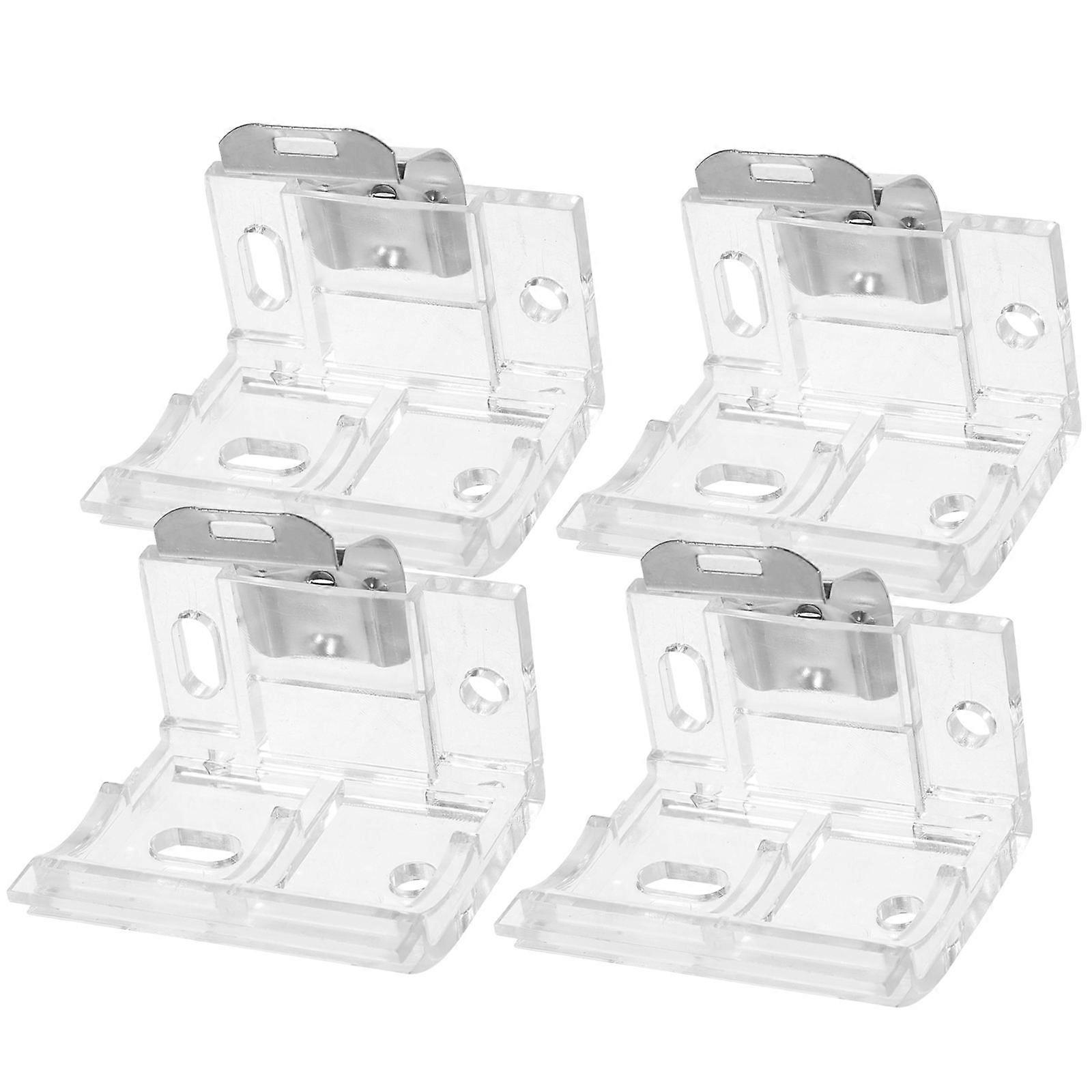 Blind Brackets Cordless Shade Blind Bracket with Metal Clip for Windows 20Pcs