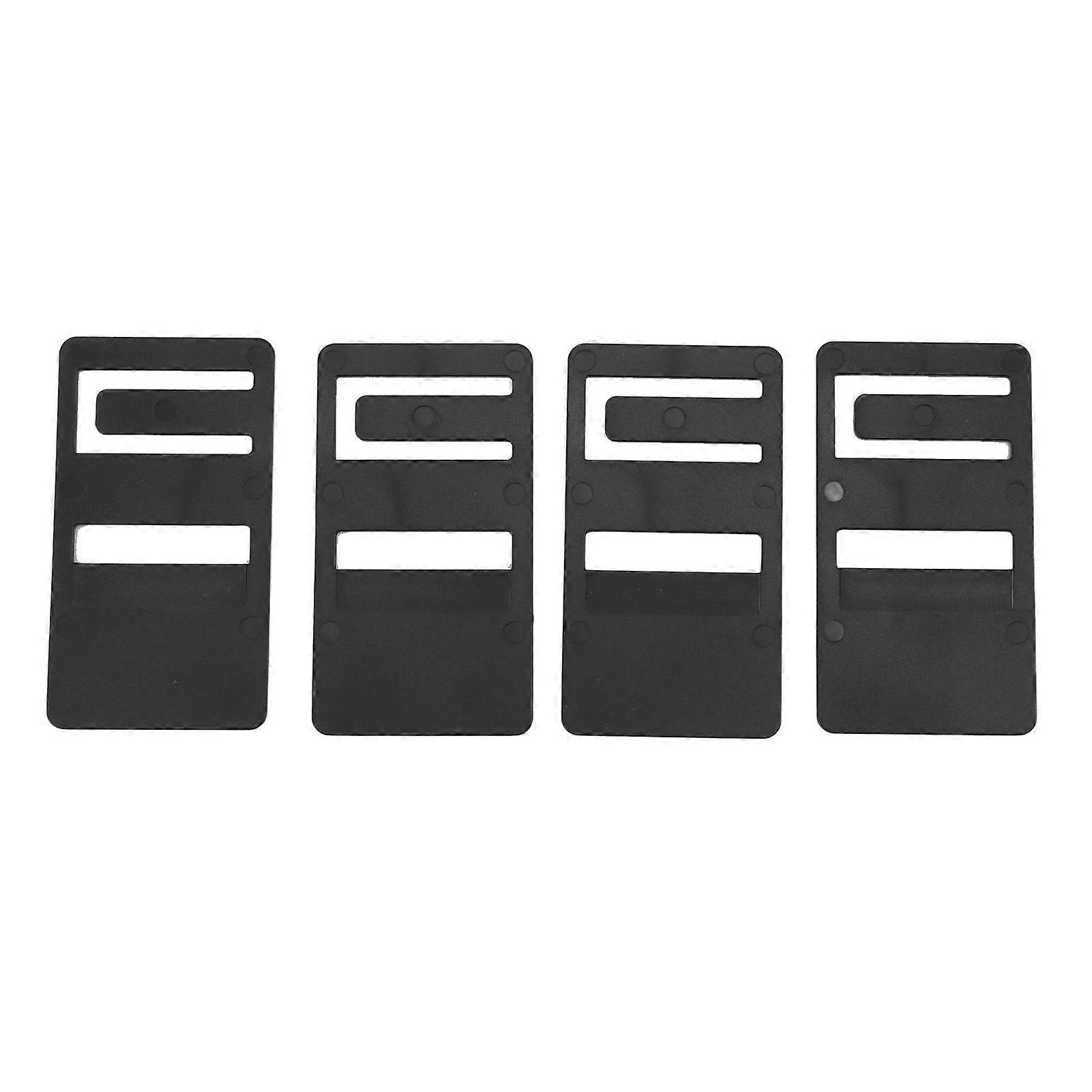 4PCS RV Refrigerator Airing Clip Device Card Fridge Door Prop Clips to Prevent Build Up and Odor for DM26XX DM28XX