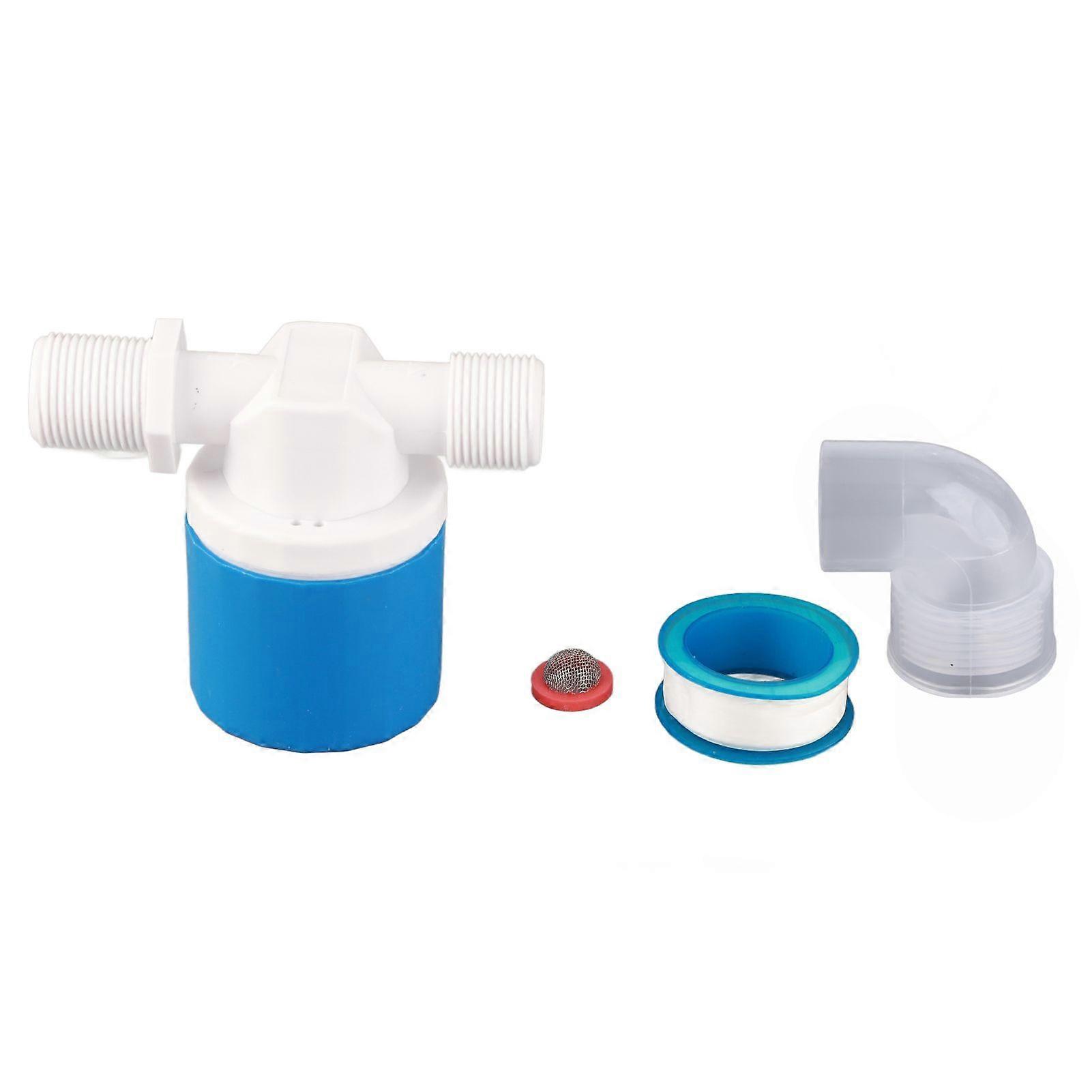 Automatic Float Valve Water Level Control Switch Inner Installation Energy Saving for Solar Water Heater 3/4in