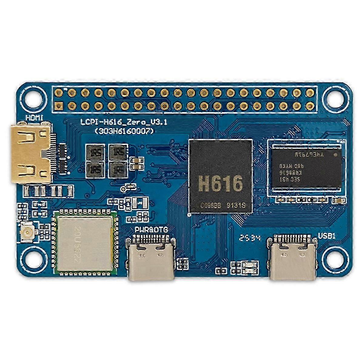 For Allwinner H616 ZERO Development Board 1G ARM Motherboard Supports 4K/60fps TV Box Module for OT