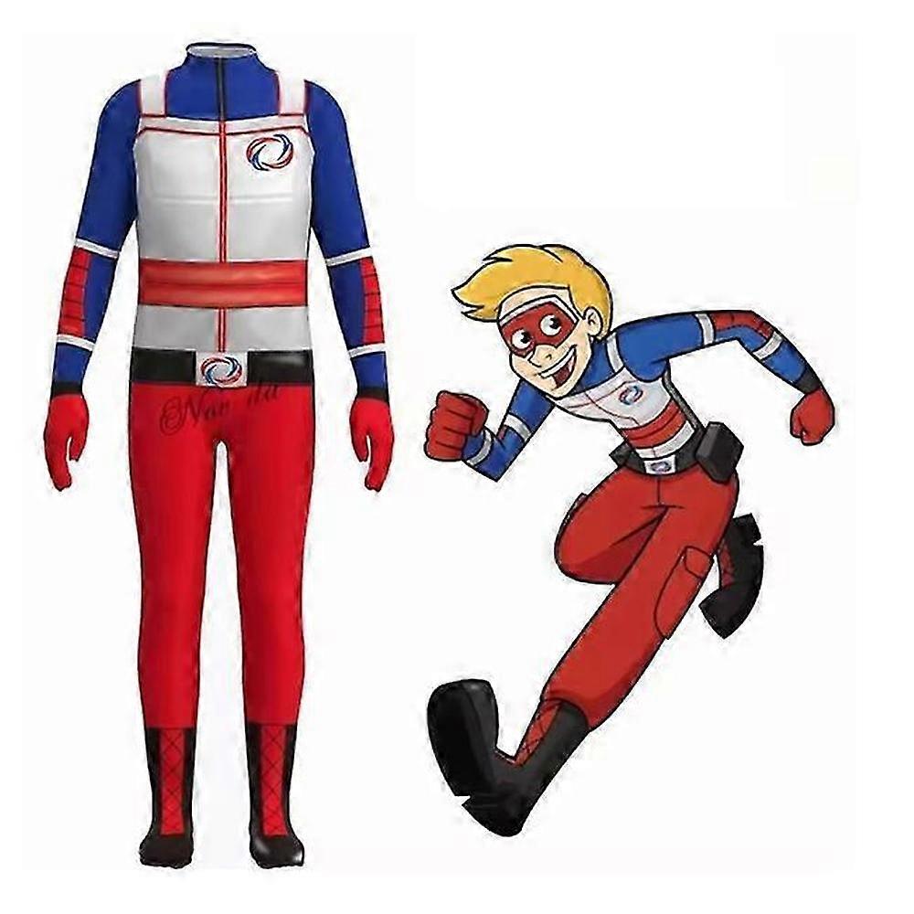Henry Danger and Kim Possible Cosplay Jumpsuit for Halloween and Parties