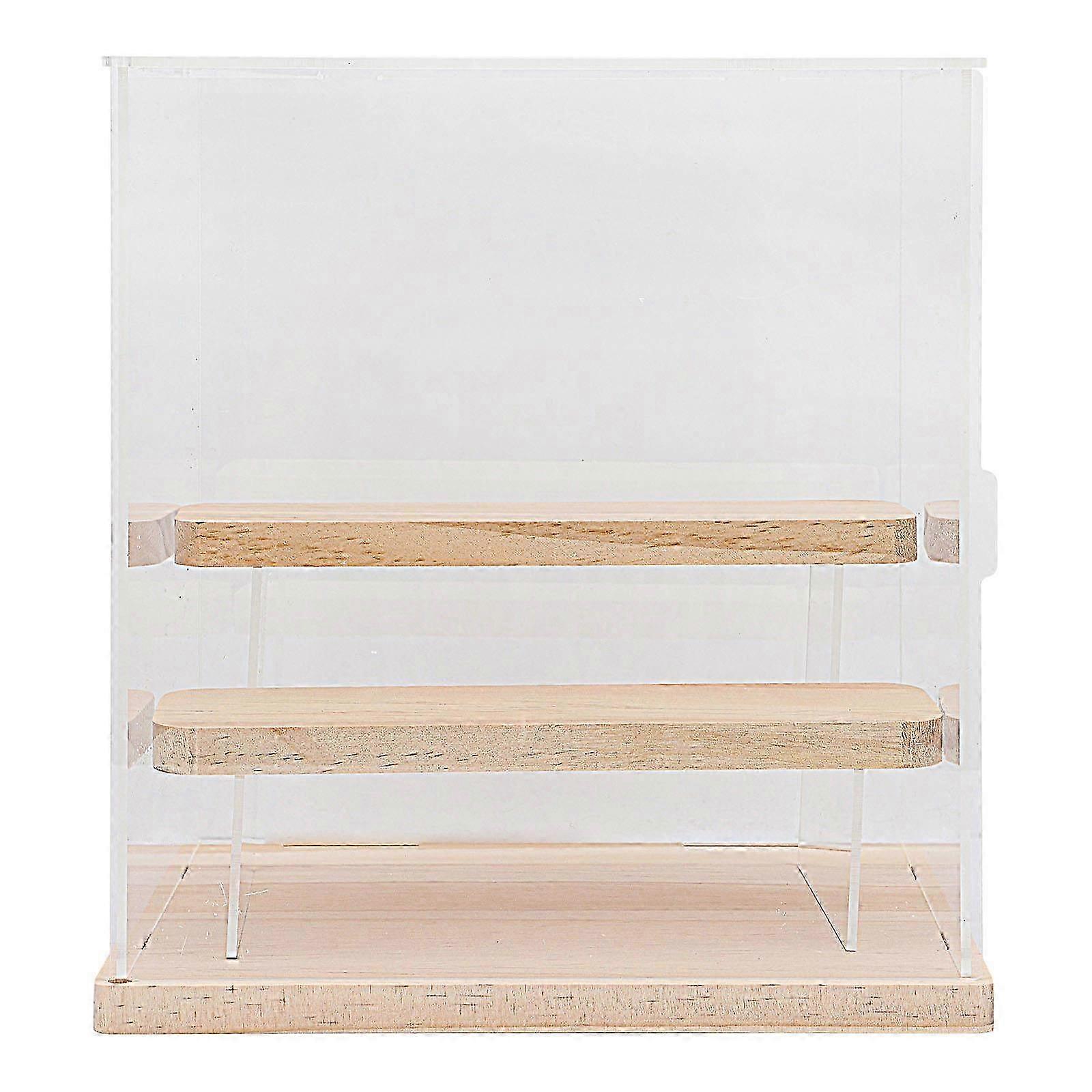 Action Figure Shelf Multi-layered Models Stand For Figurine Collectors In Assorted Color With Dust-proof 1Pack