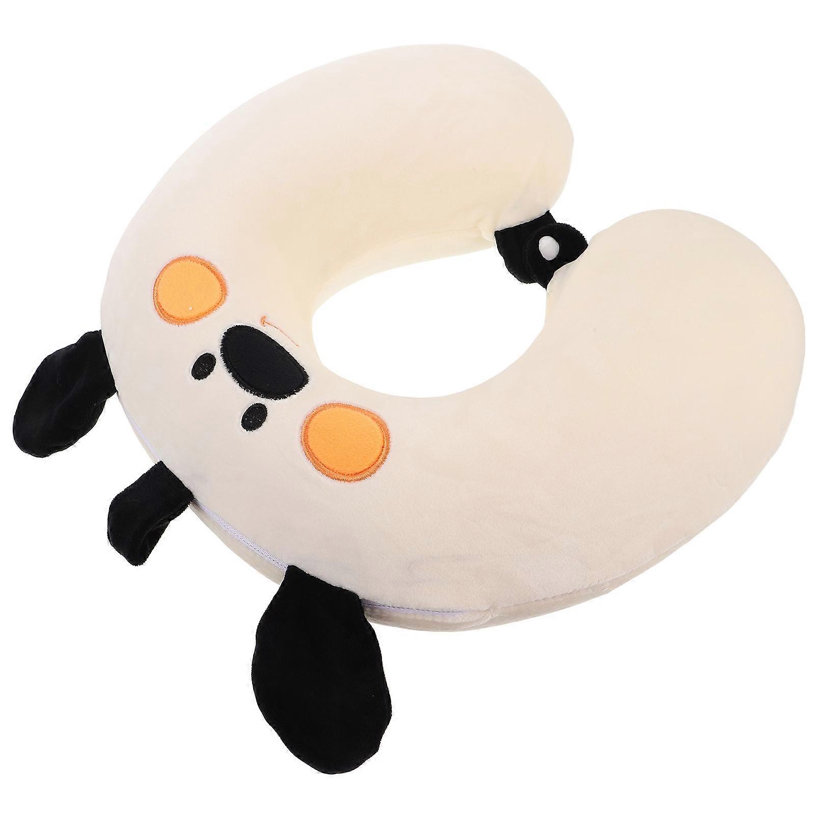 Neck Pillow for Travel Memory Foam Head Support 2Pcs