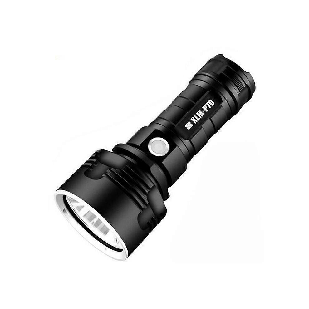26650 LED Flashlight USB Rechargeable Waterproof Outdoor Flashlight Super Bright Long Range Search Light Portable Emergency Light