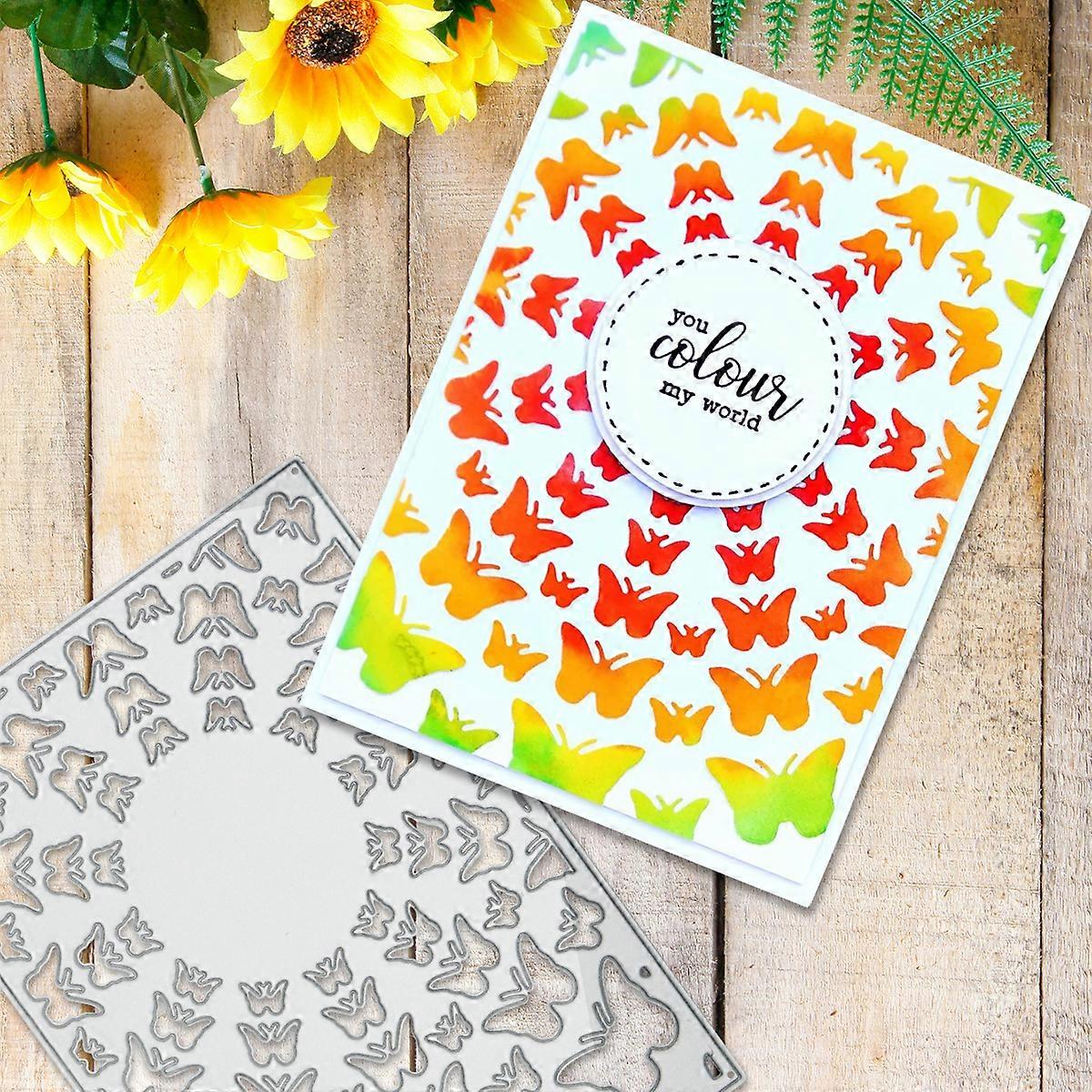 1PC Butterfly Metal Cutting Dies Die-cut Crafts Stencil Tool for DlY Handmade Scrapbook Cards