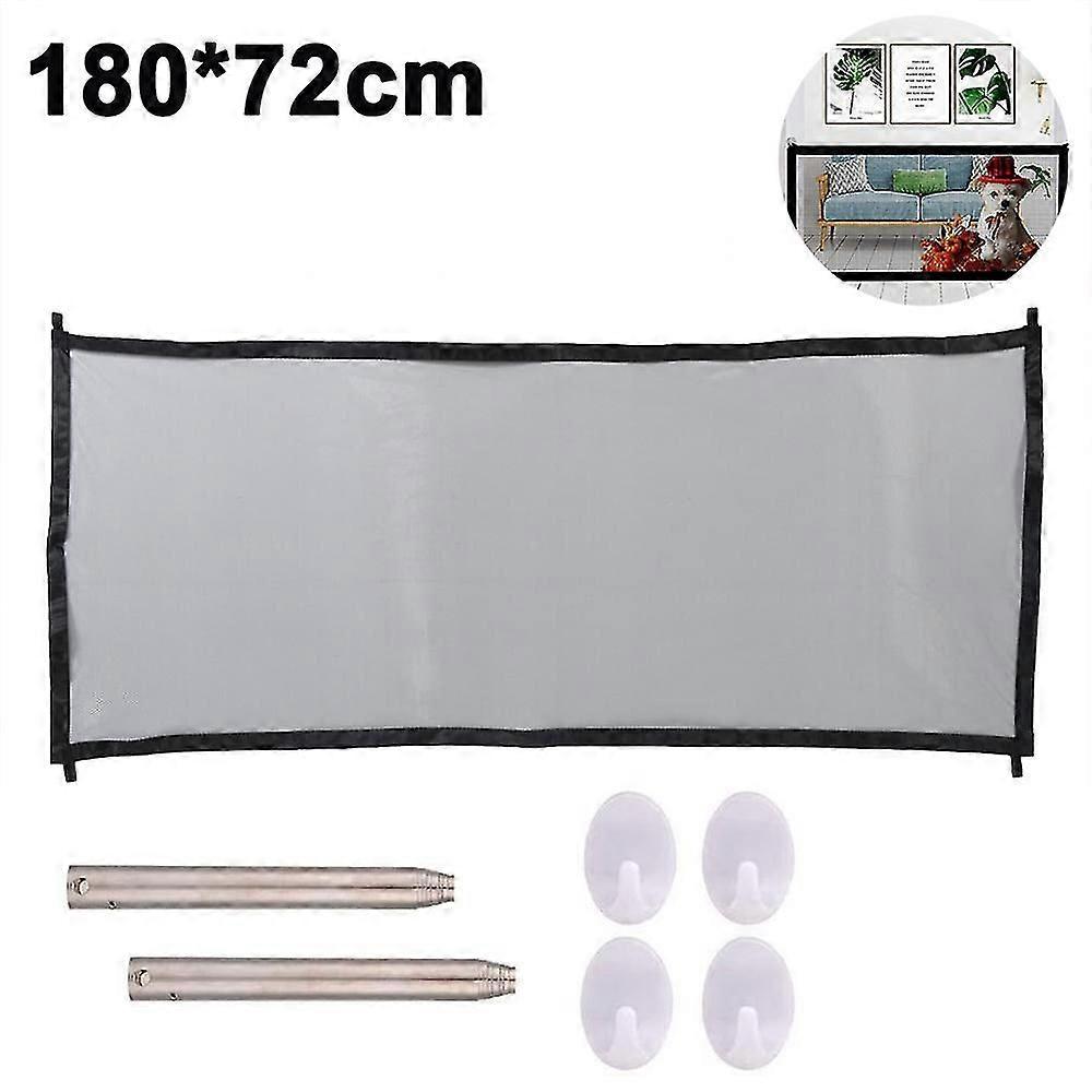 Μαγική πύλη πυλών μωρών για το υπαίθριο baby gate φορητό πλέγμα ματιών που διπλώνει το φράκτη ασφάλειας μωρών εύκολος να εγκαταστήσει