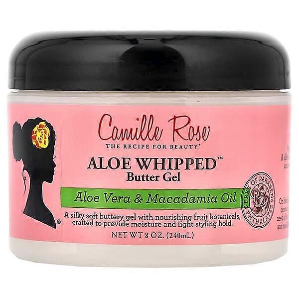 Camille Rose, Aloe WhippedÃÂÃÂ¢ÃÂÃÂÃÂÃÂ¢ Butter Gel, Aloe Vera & Macadamia Oil, 8 oz (240 ml)