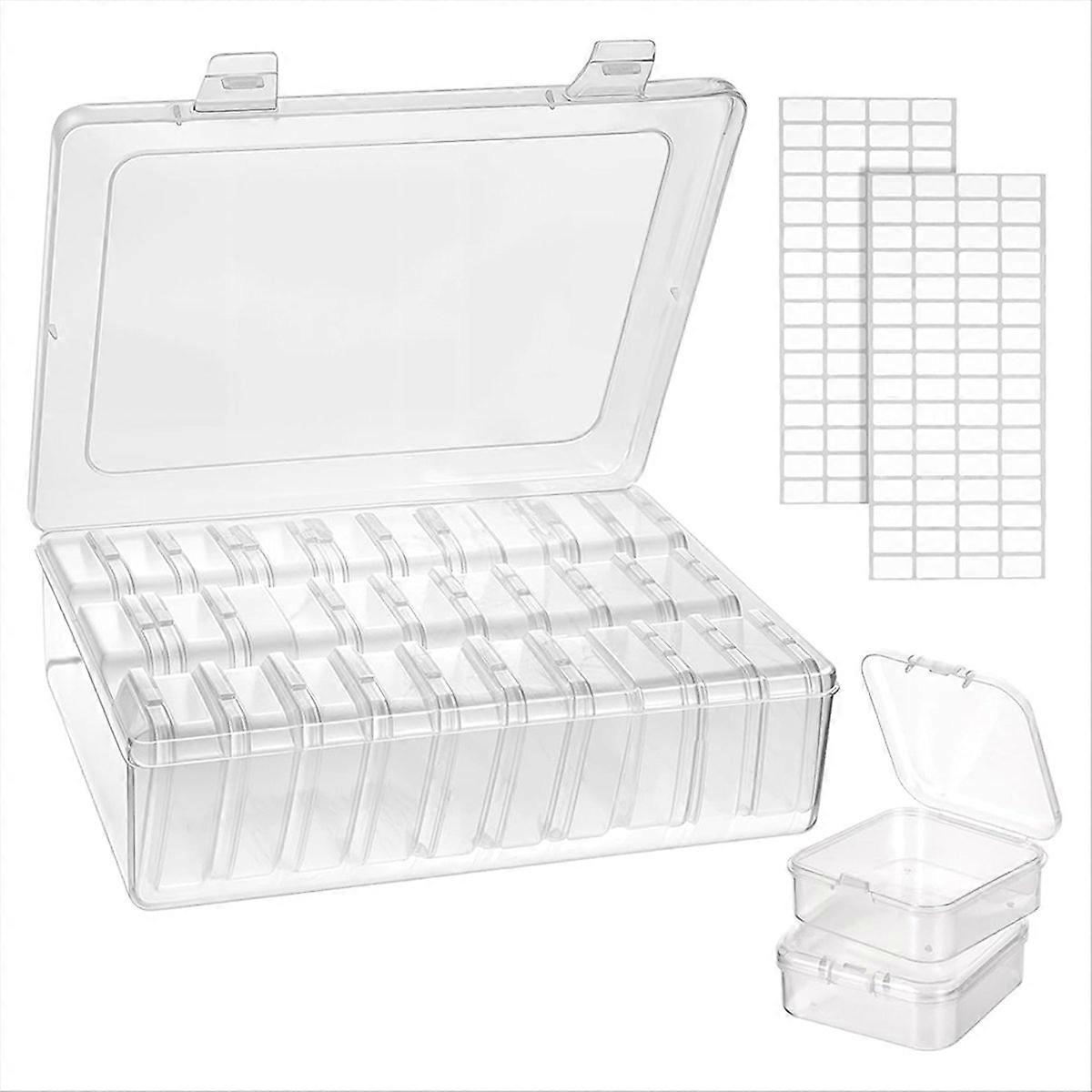 62Pcs Bead Organizers Storage Box for Jewelry Making Bead Cases