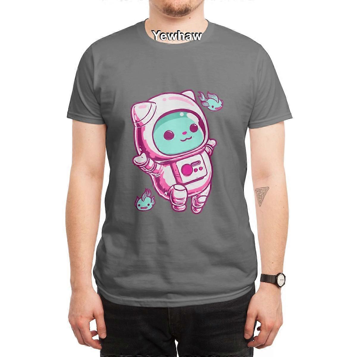 Astrocat T-Shirt espace kawaii rétro