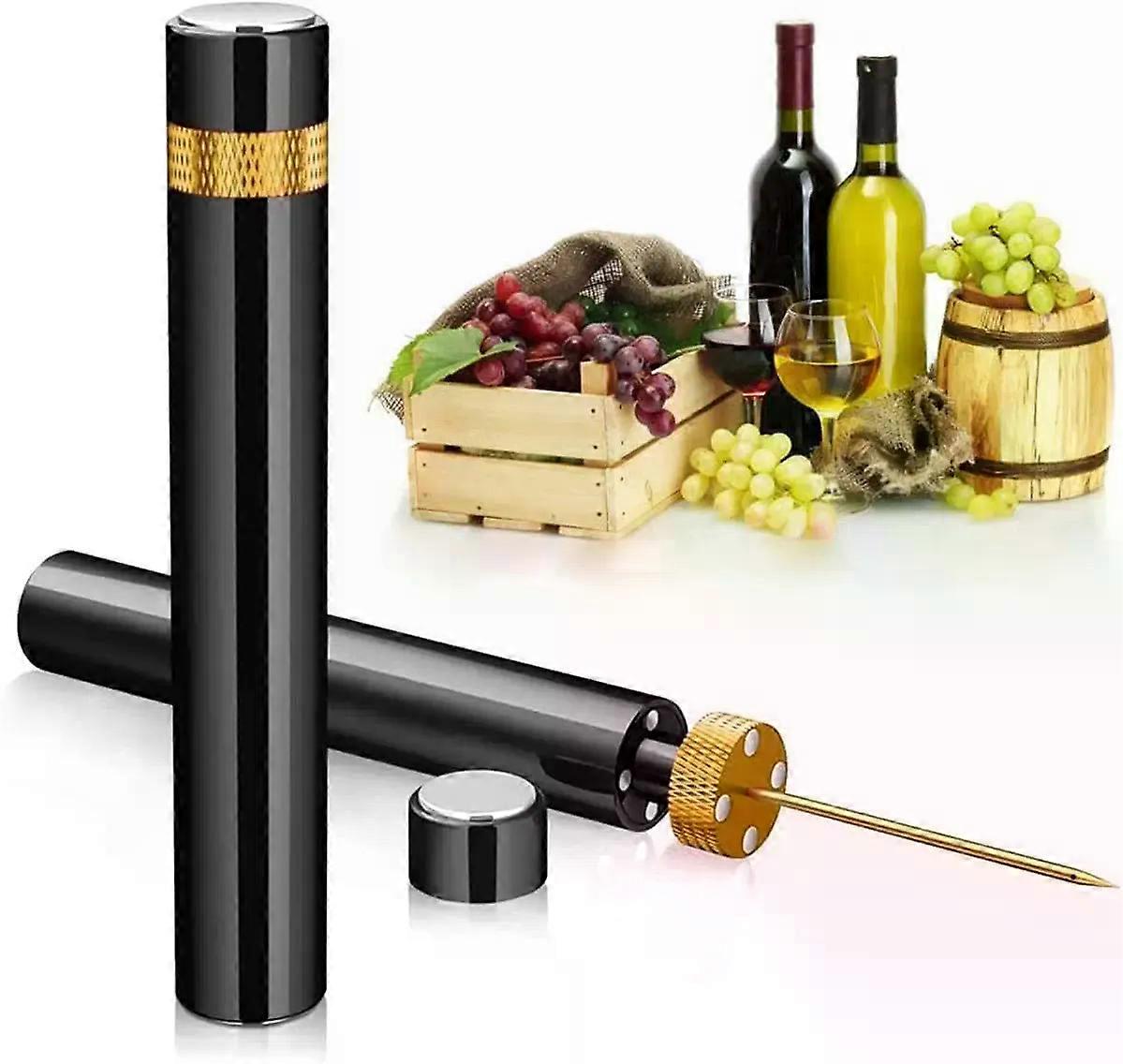 Newest Air Pressure Pump Wine Bottle Opener Portable Stainless Steel Pin Easy Cork Remover Corkscrew for Home Party Wine Lovers