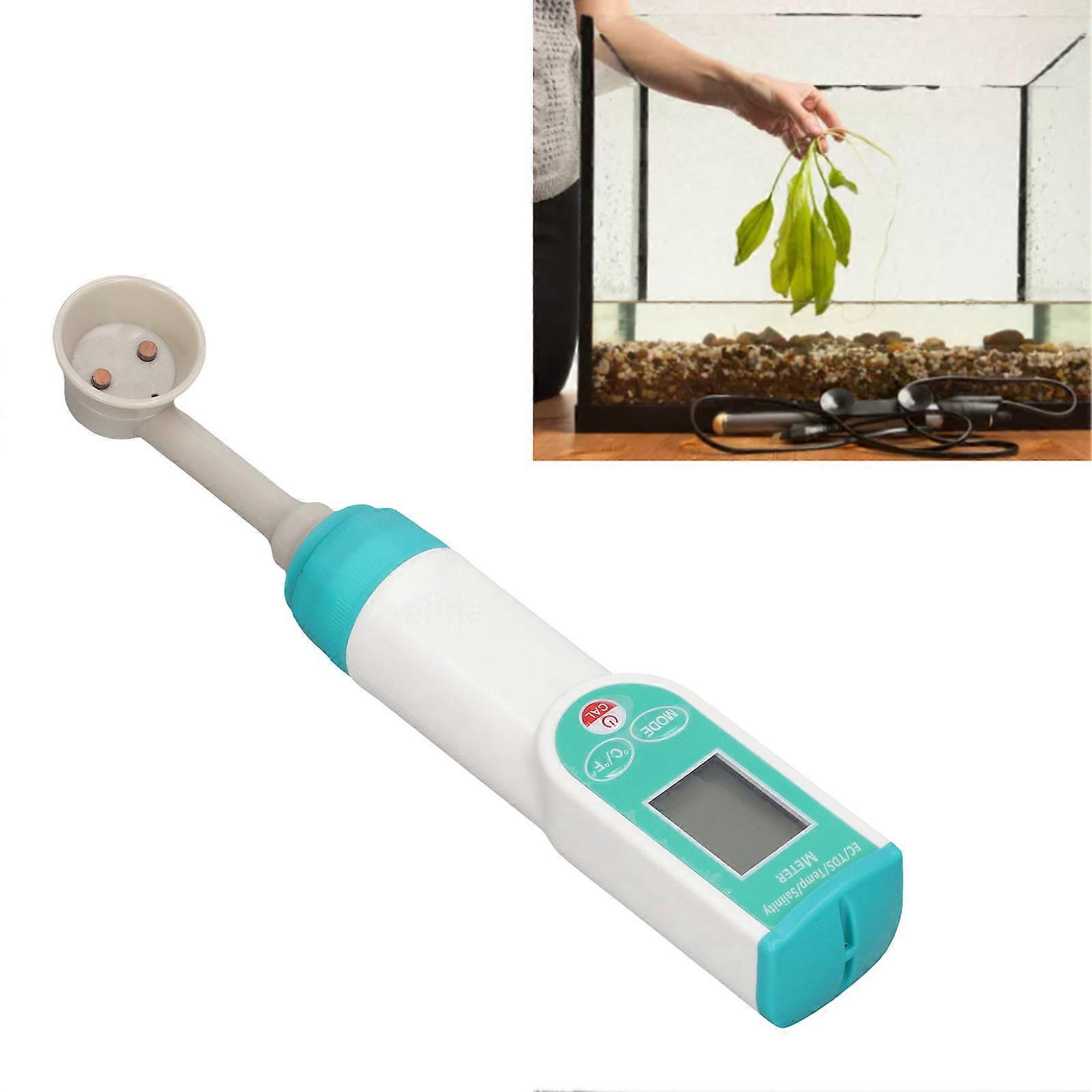 Digital Salinity Meter SA 21397 TDS EC Temp Tester Pen with Spoon