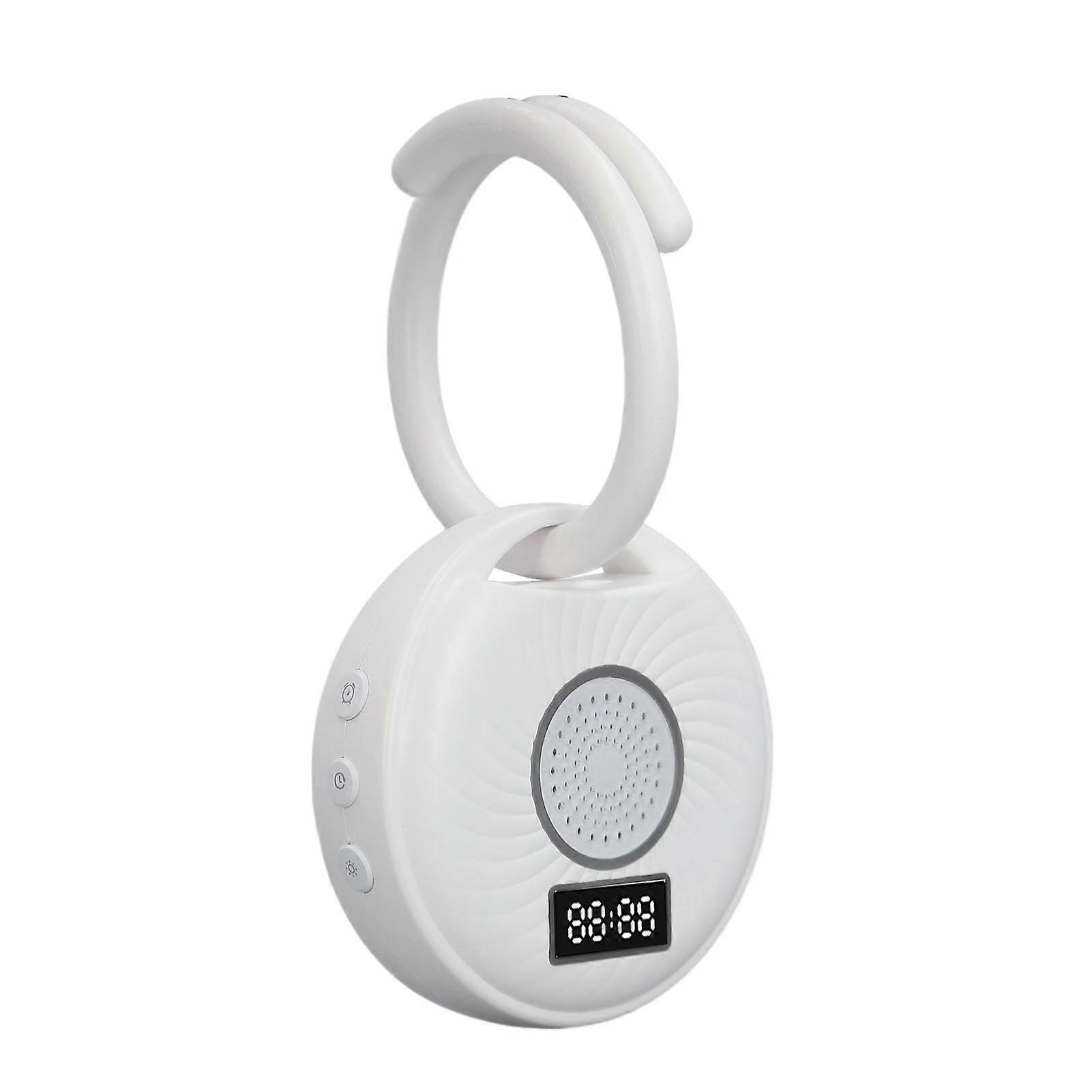Machine à bruit blanc portable Dispositif portable d’aide au sommeil Machine d’aide au sommeil avec fonction de veilleuse LED pour bébé 