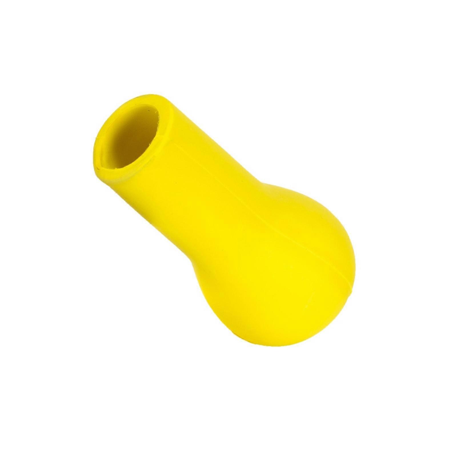 Professional Saltwater Fishing Rod Rest PU Slip Round Base Ergonomic Design For Casting Control  Yellow M