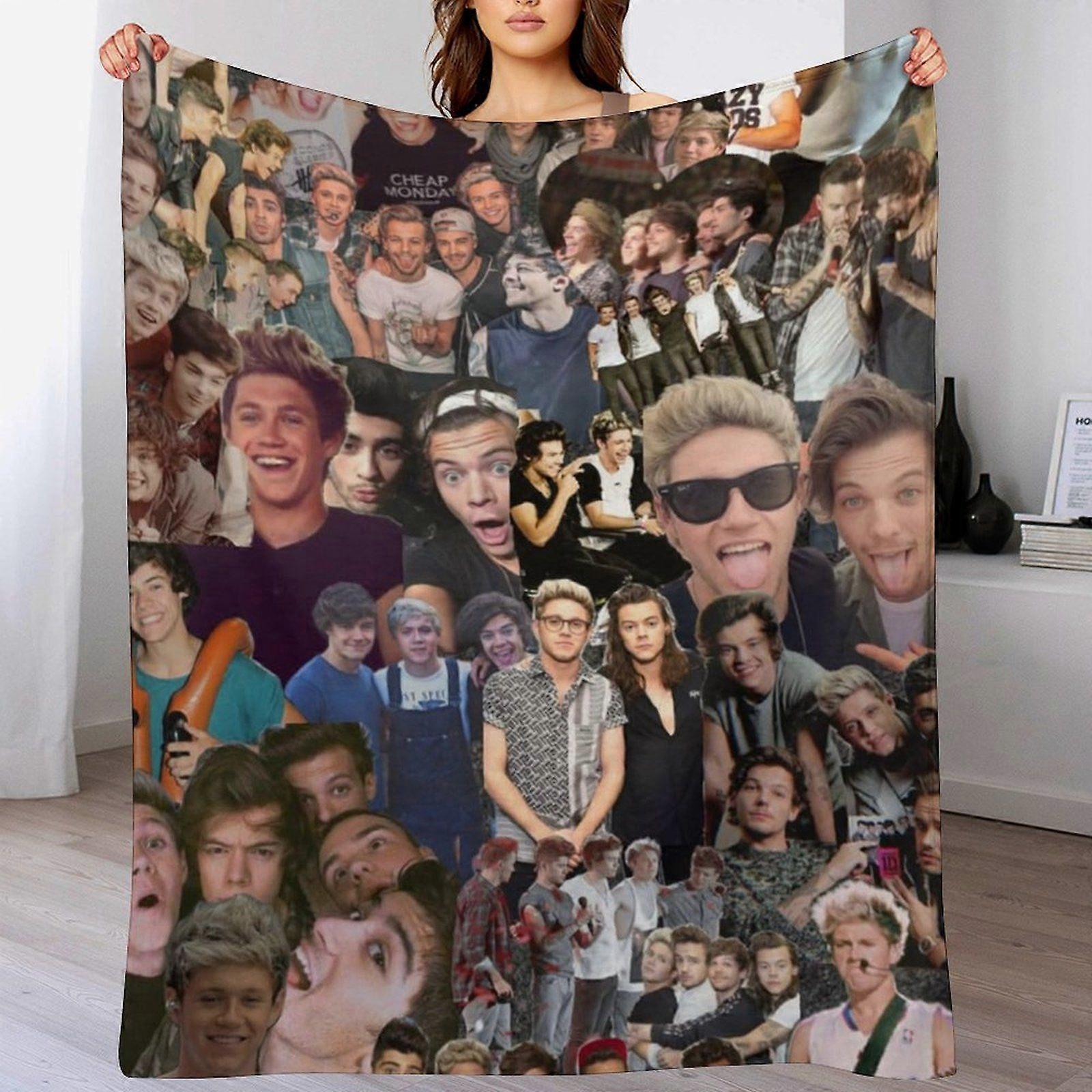 Manta dobrável e quentinha Liam Payne para noites de cinema no carro em clima frio, com design elegante e resistente ao encolhimento.