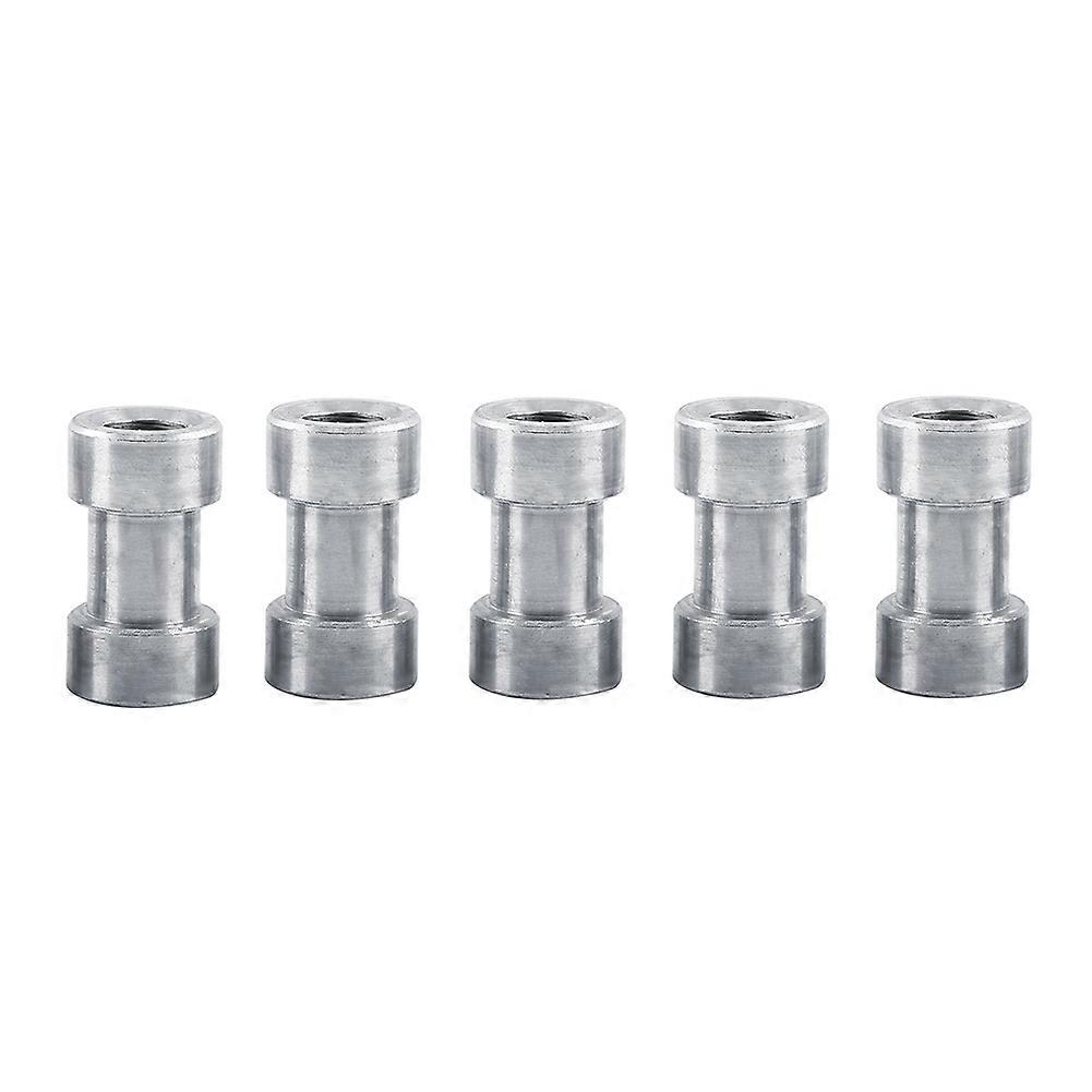 5pcs 1/4" to 3/8" Thread Screw Mount Adapter Converter Adapter For DSLR Camera Flash Trigger
