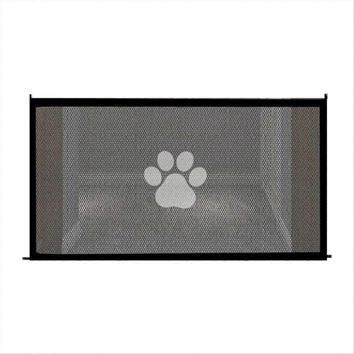 Pet Dog Barrier Fences with Pet Isolated Network Stairs Gate Folding Breathable Mesh Playpen for Do