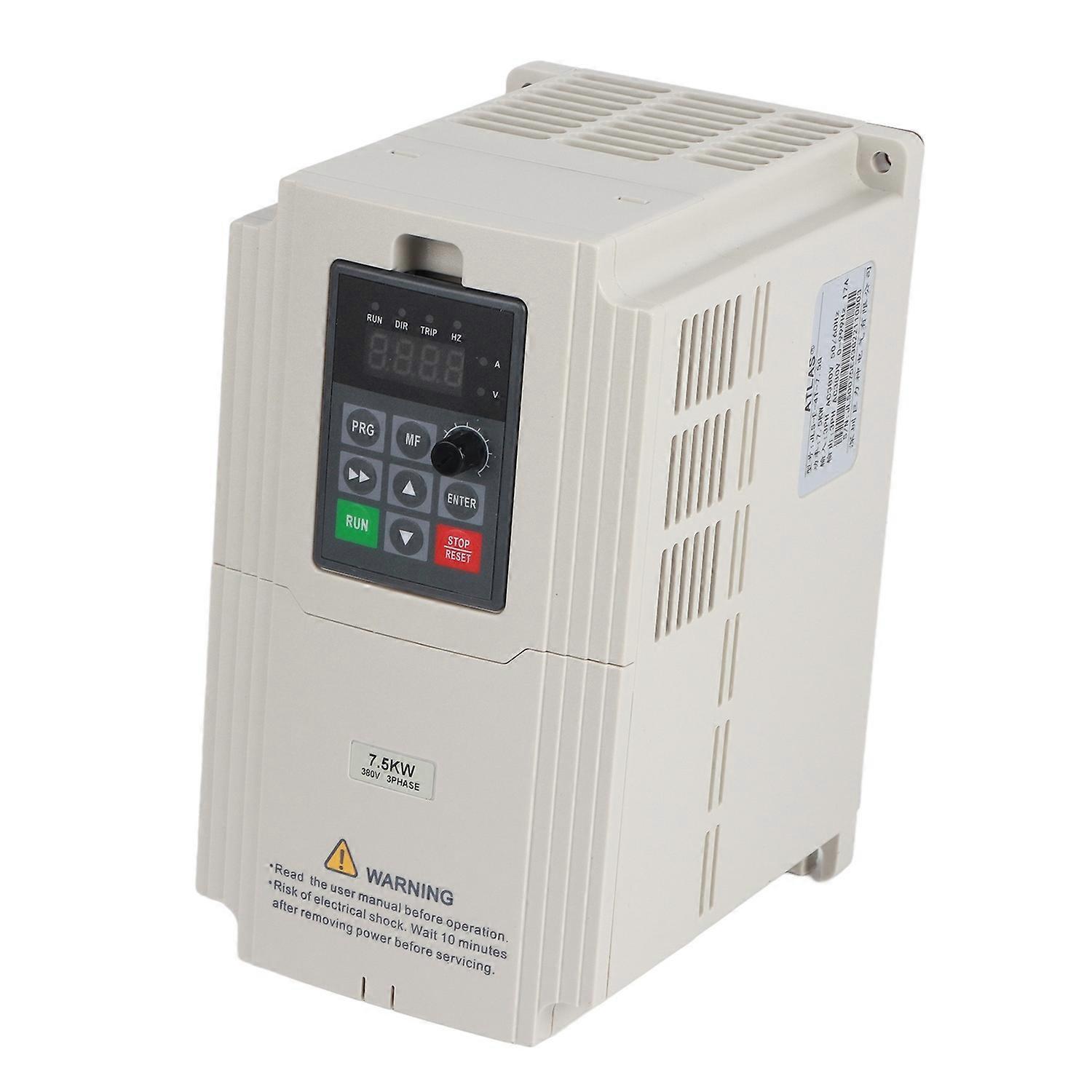 1.5KW‑7.5KW VFD Inverter VariablE Frequency Drive Converter 3‑Phase 380V Input and Output (7.5KW )