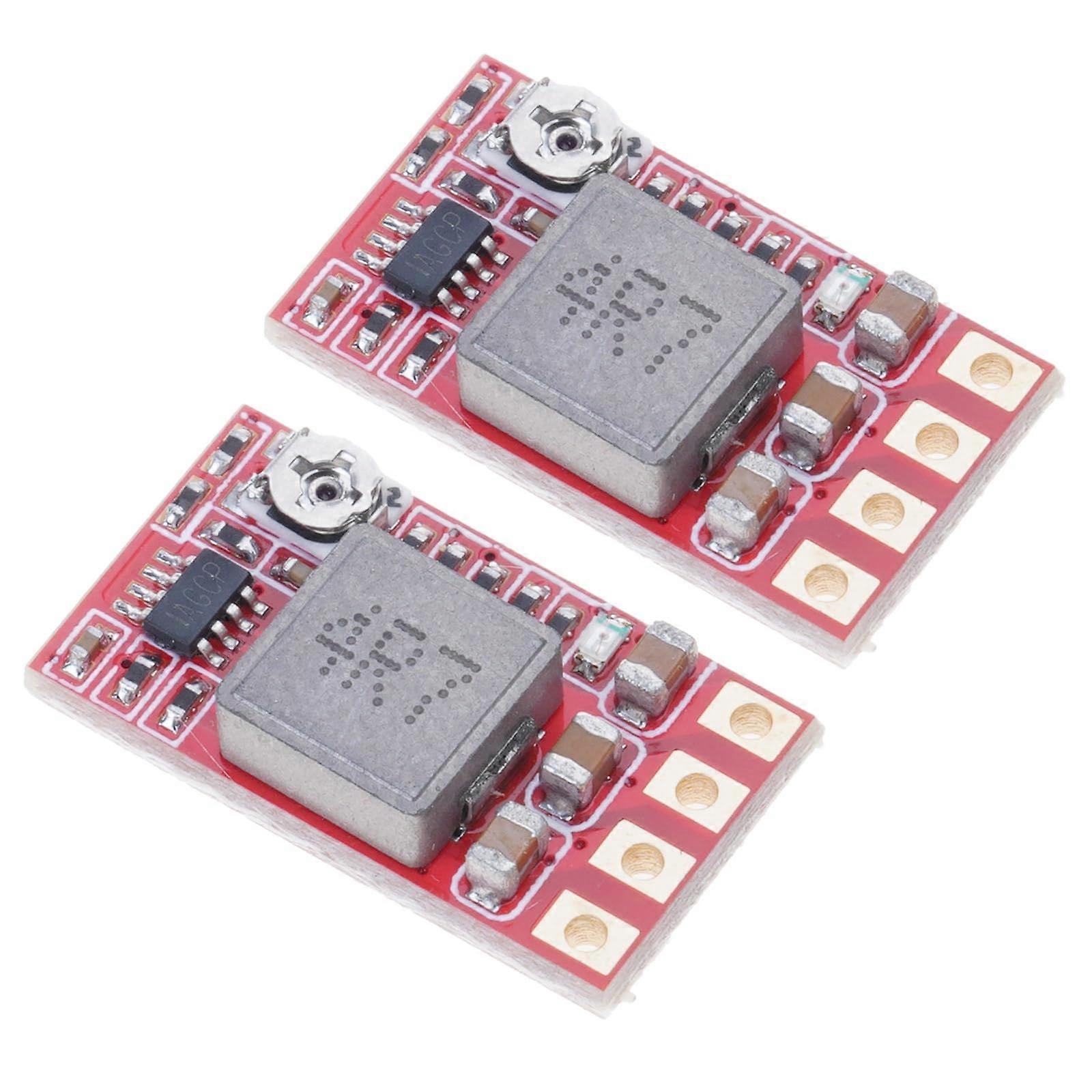 Module 4.5V30V To 3.3V/5V/9V/12V, 1.2A Adjustable Buck Converter Board, Power Regulator Module 2Pack