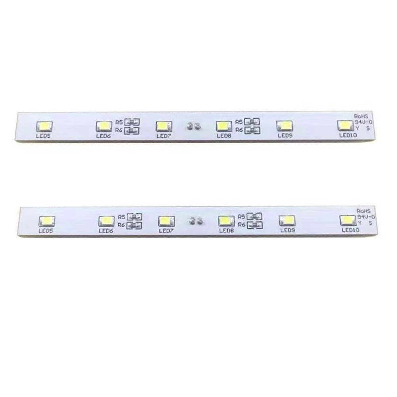 Refrigerator Light BCD-432WDGD/B LED Light Board Bulb for HOMA Refrigerator - Replacement Refrigerator Light Strap 2PCS