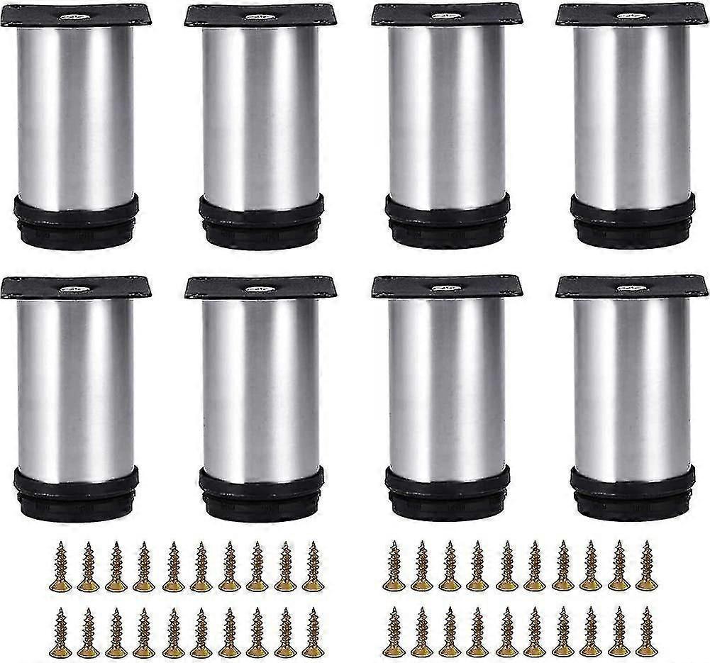 Pieds de meubles réglables, pieds réglables, pieds de table réglables, 8 pièces