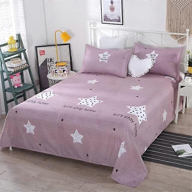 Bed Sheet Polyester Cotton Flat Sheets Queen Size Bed Sheets King Size Bed Sheets Modern Home Textile Bed Linens