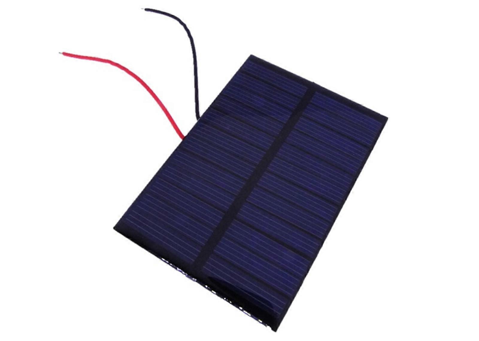 Mini Solar Panel 6V Polysilicon High Conversion Efficiency Solar Panel for DIY Solar Lawn light  & Small Solar Toy Multicolor