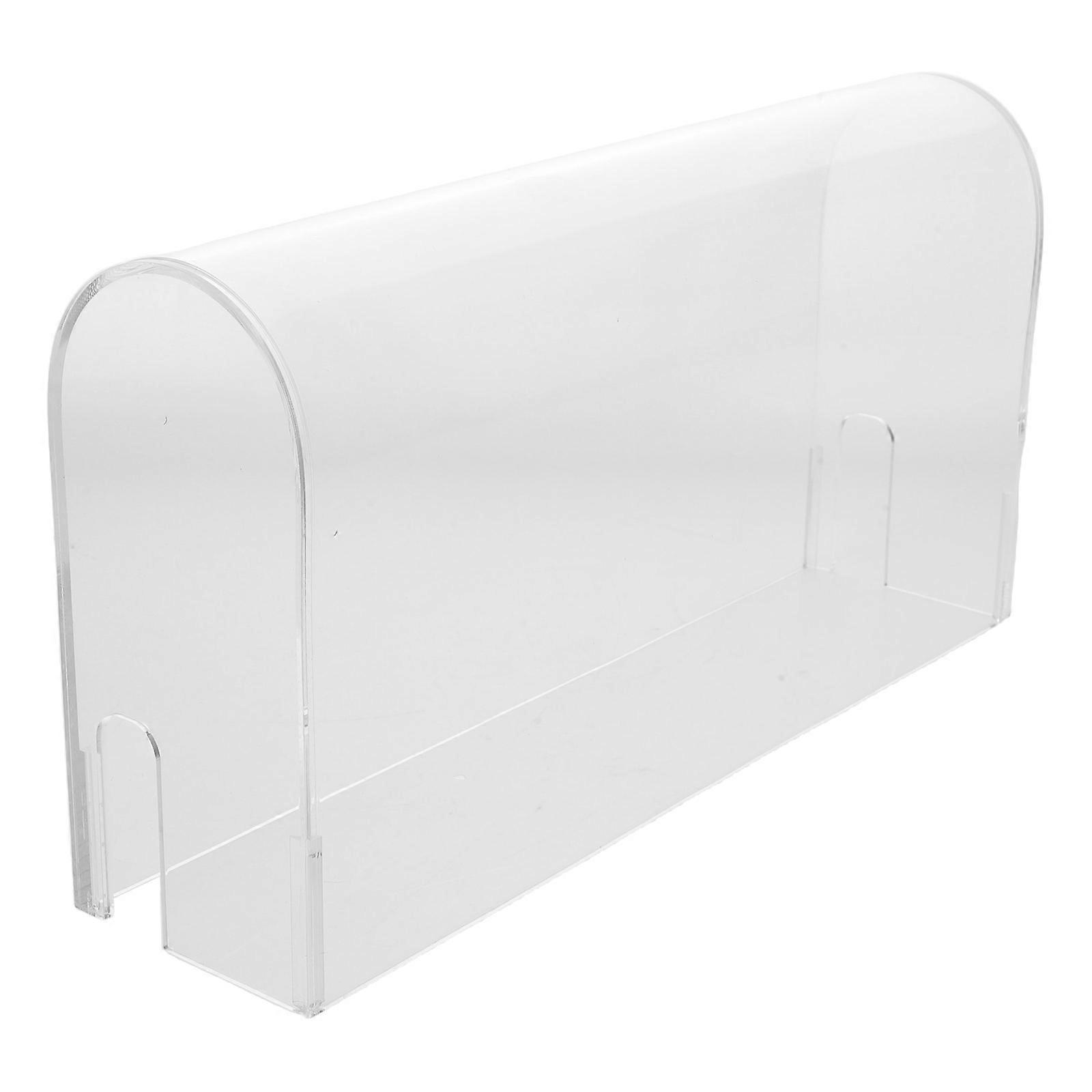 Gamepad Dock Dust Cover Clear Acrylic Protection for 2 Console