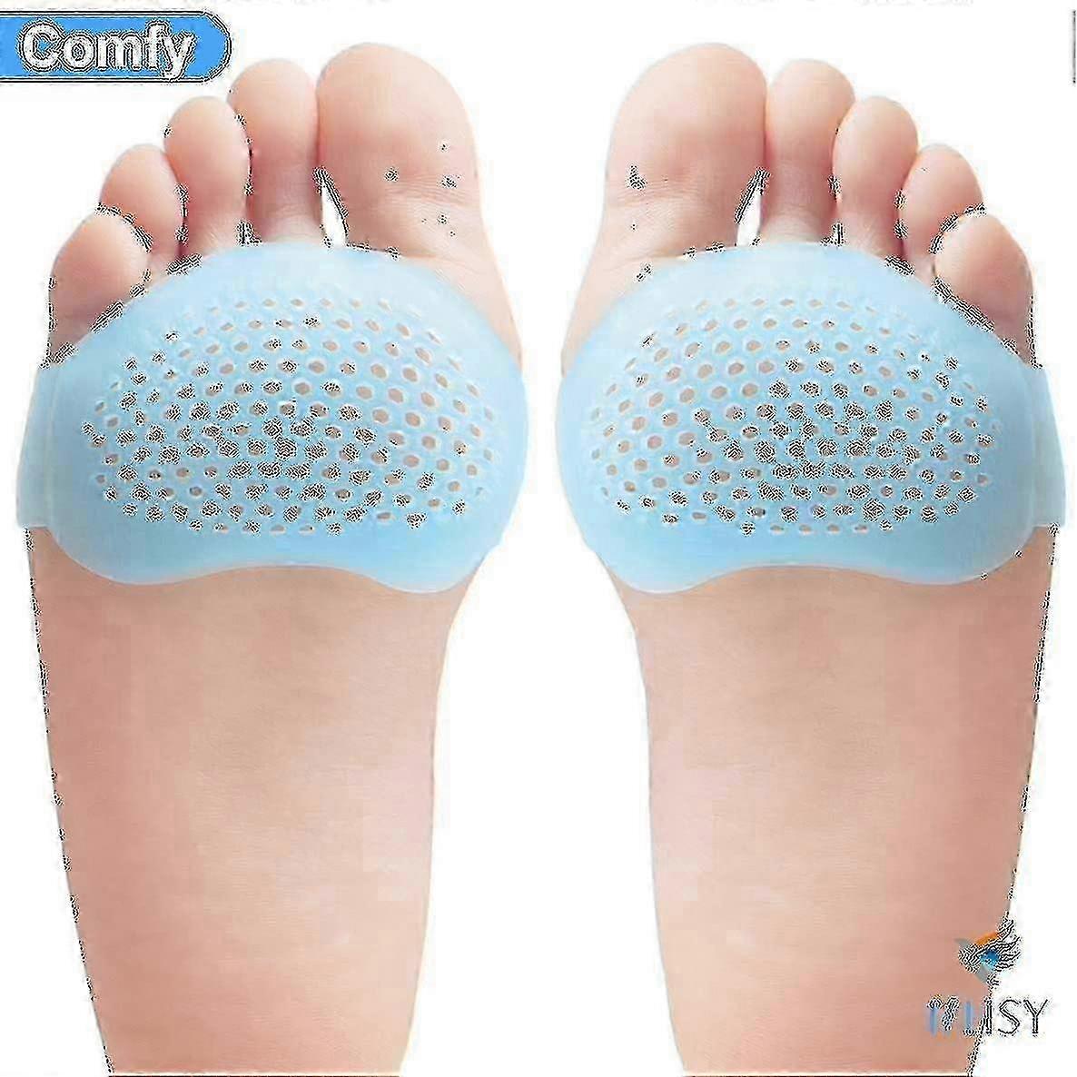 Metatarsal Pads For Womend Men, 4ps Ball Of Foot Cushs For Metatarsaia Nma Mortons Nma Pads Atrophy