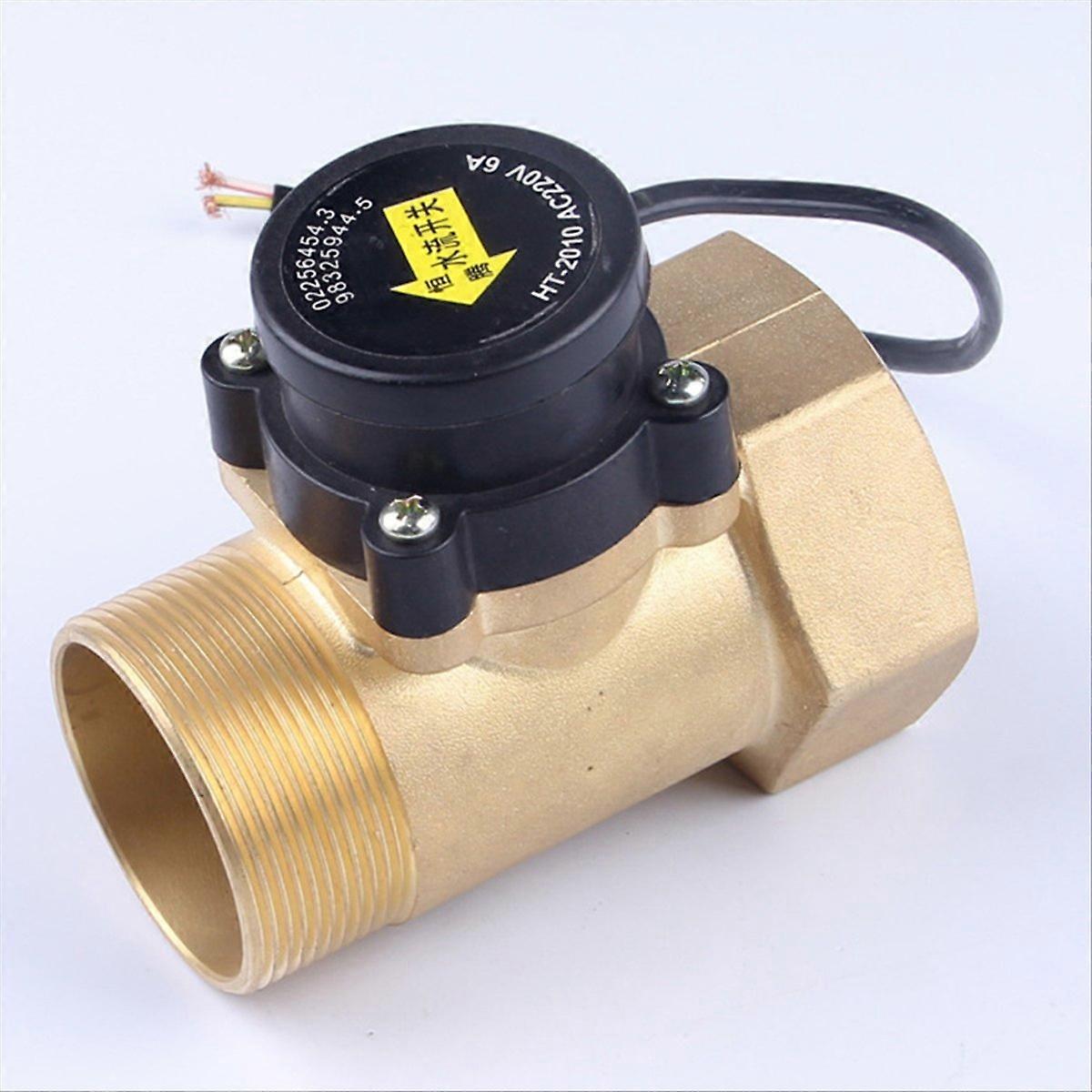 HT-30 1 Inch 110V Boosting Circulation Water Pump Flow Sensor Switch Electronic Magnetic Pipe Pressu