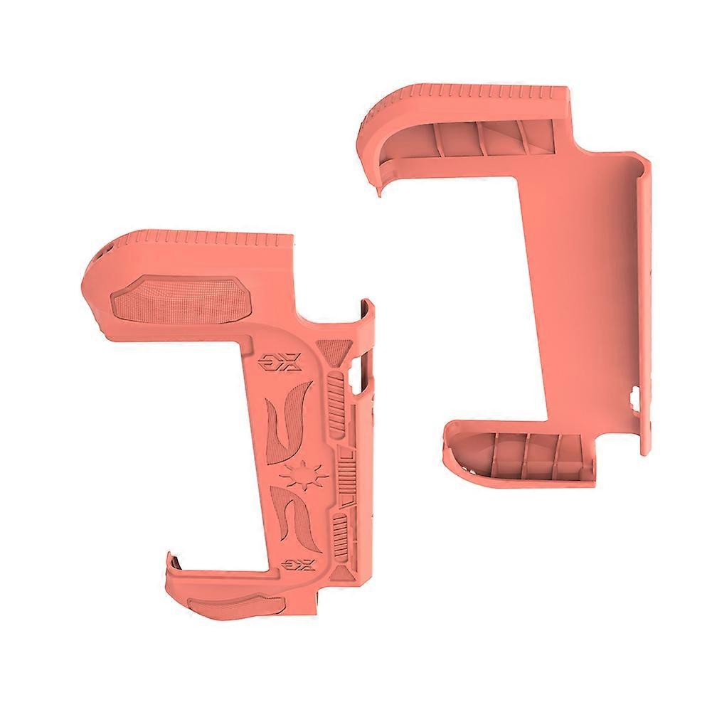 Dockable TPU Protective Case for Nintendo Switch 2 Ergonomic Grip Shockproof Case Enhanced Gaming Experience Orange