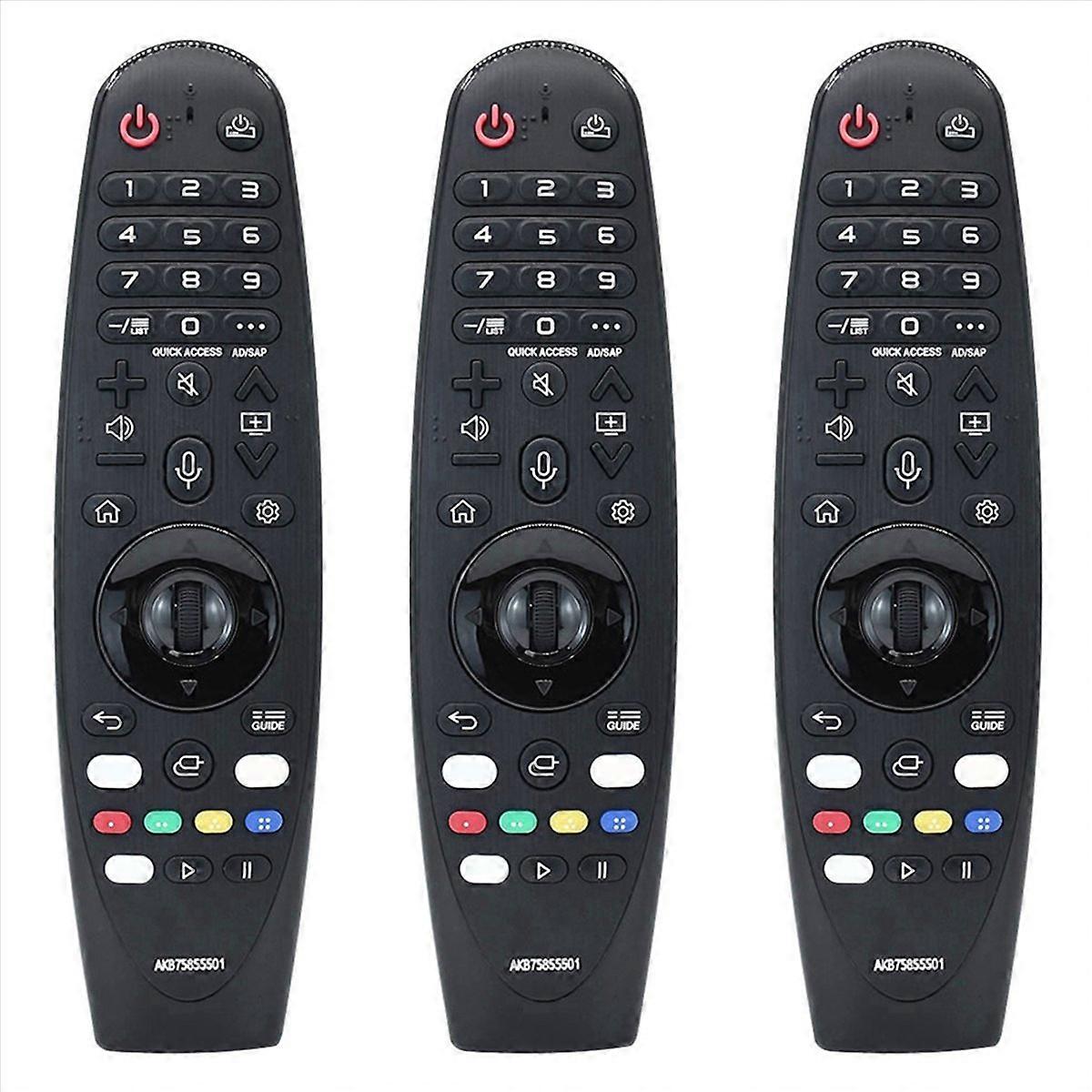 3X MR20GA AKB75855501 IR Remote Control for 2020 AI ThinQ OLED Smart TV GX BX NANO9 NANO8 Withou