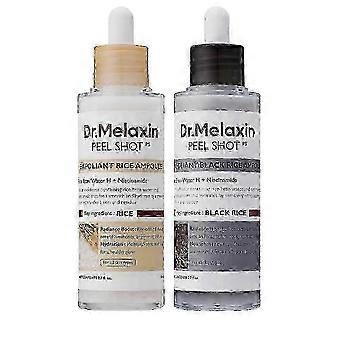 w PEEL SHOT GLOW EXFOLIANT RICE AMPOULE (WHITE RICE/BLACK RICE) miao8