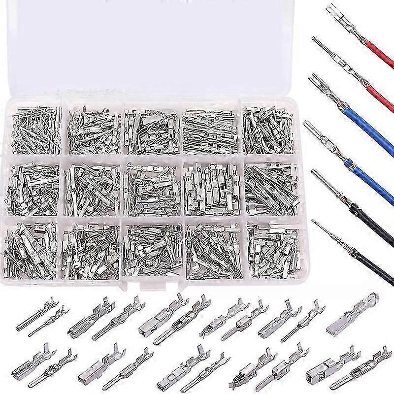 290 pces plugues flat cable studs-sortiment connectors car box wire connector terminal set for cars wire connectors terminals