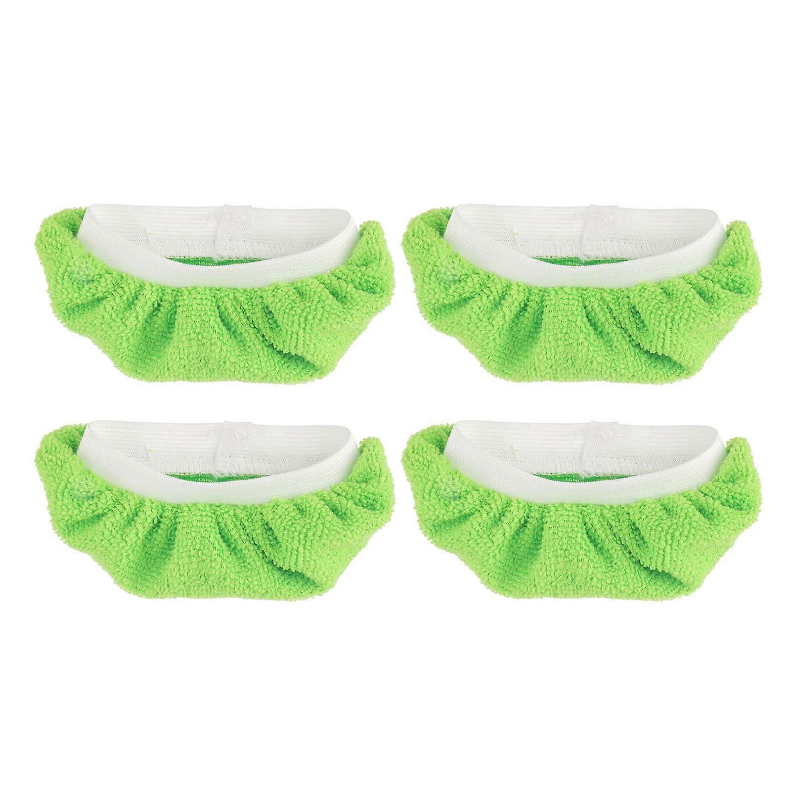 Steam Mop Replacement Pads Pack of 4 Washable Microfiber MultiSurface Deep Cleaning for Handheld