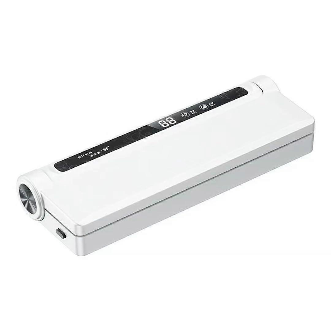 Vacuum Sealer Machine 60kpa Strong Suction Dual Mode LED Display with 20 Bags for Dry Wet Food