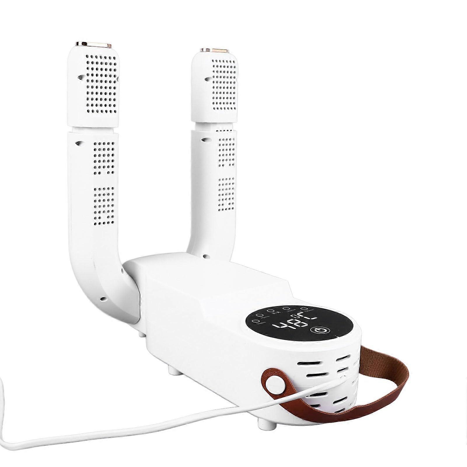 Boot Dryer with Timer Touch Screen, Extendable Electric Shoe and Glove Warmer for Ski Boots, Work Boots, Helmets