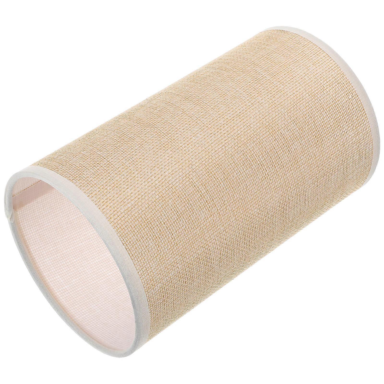 Small Lampshade E27 Base Drum Lampshade Indoor Light Cover Light Accessory