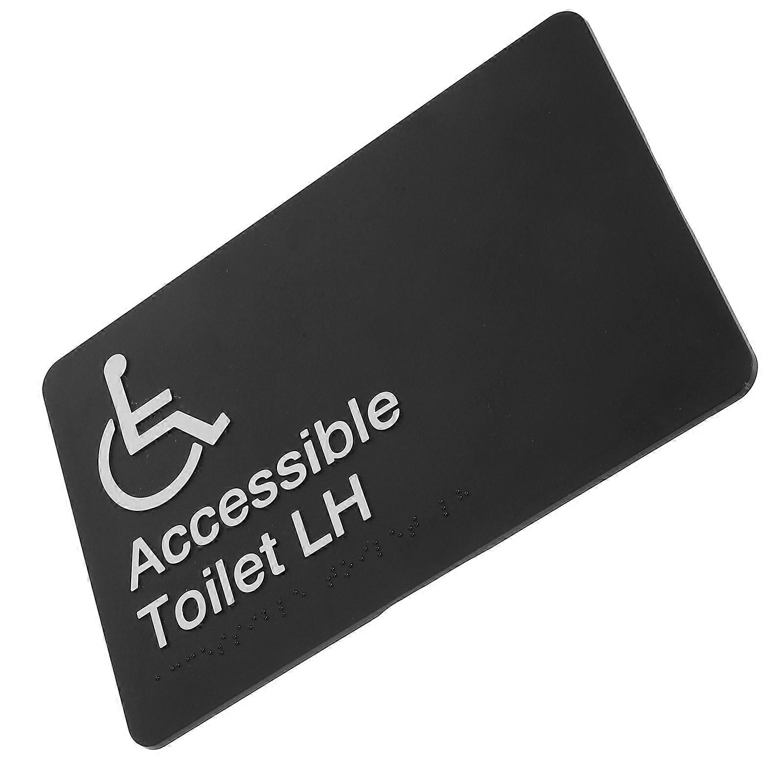 Accessible Disabled Sign for Restroom Bathroom Durable Quality